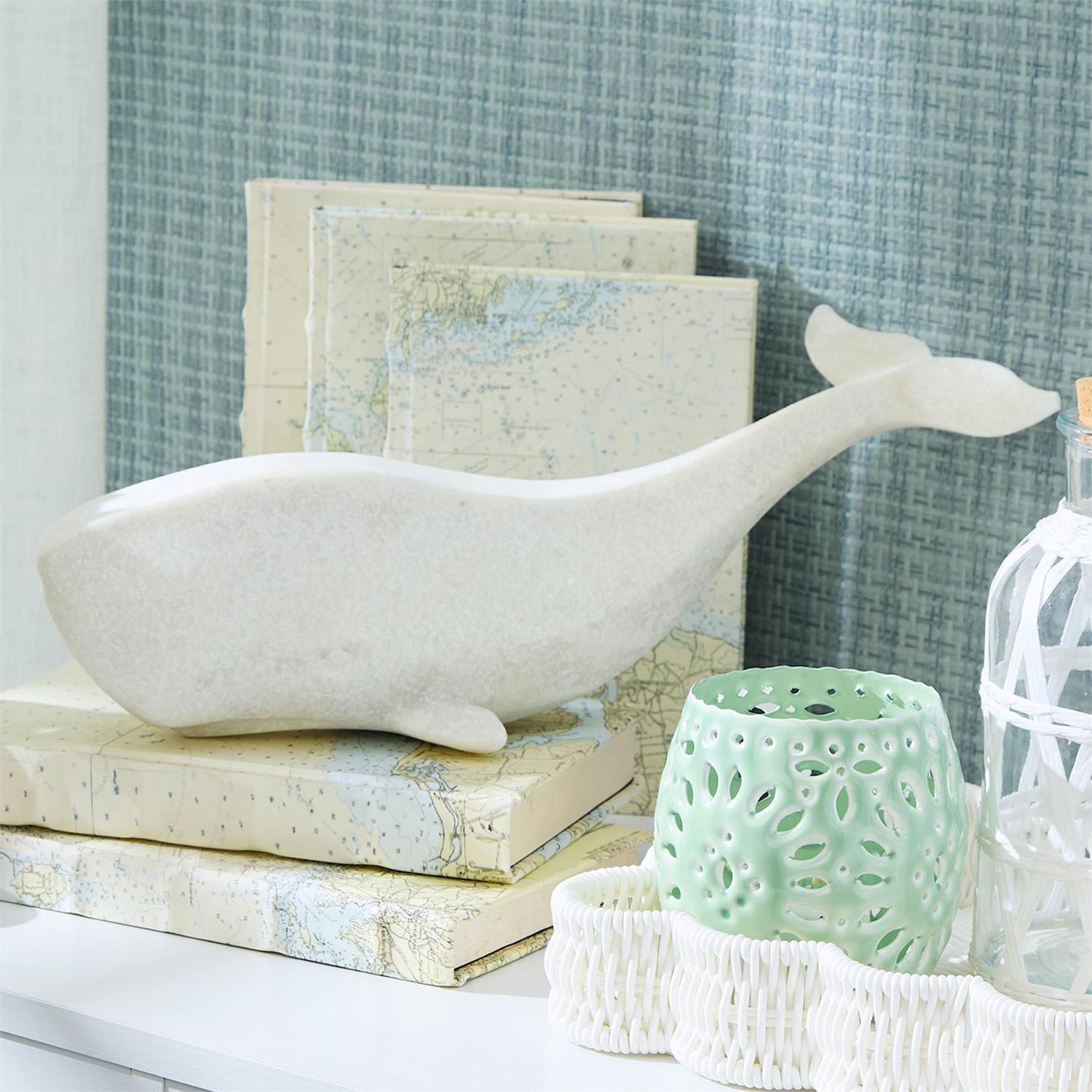 Coastal Whale Sculpture