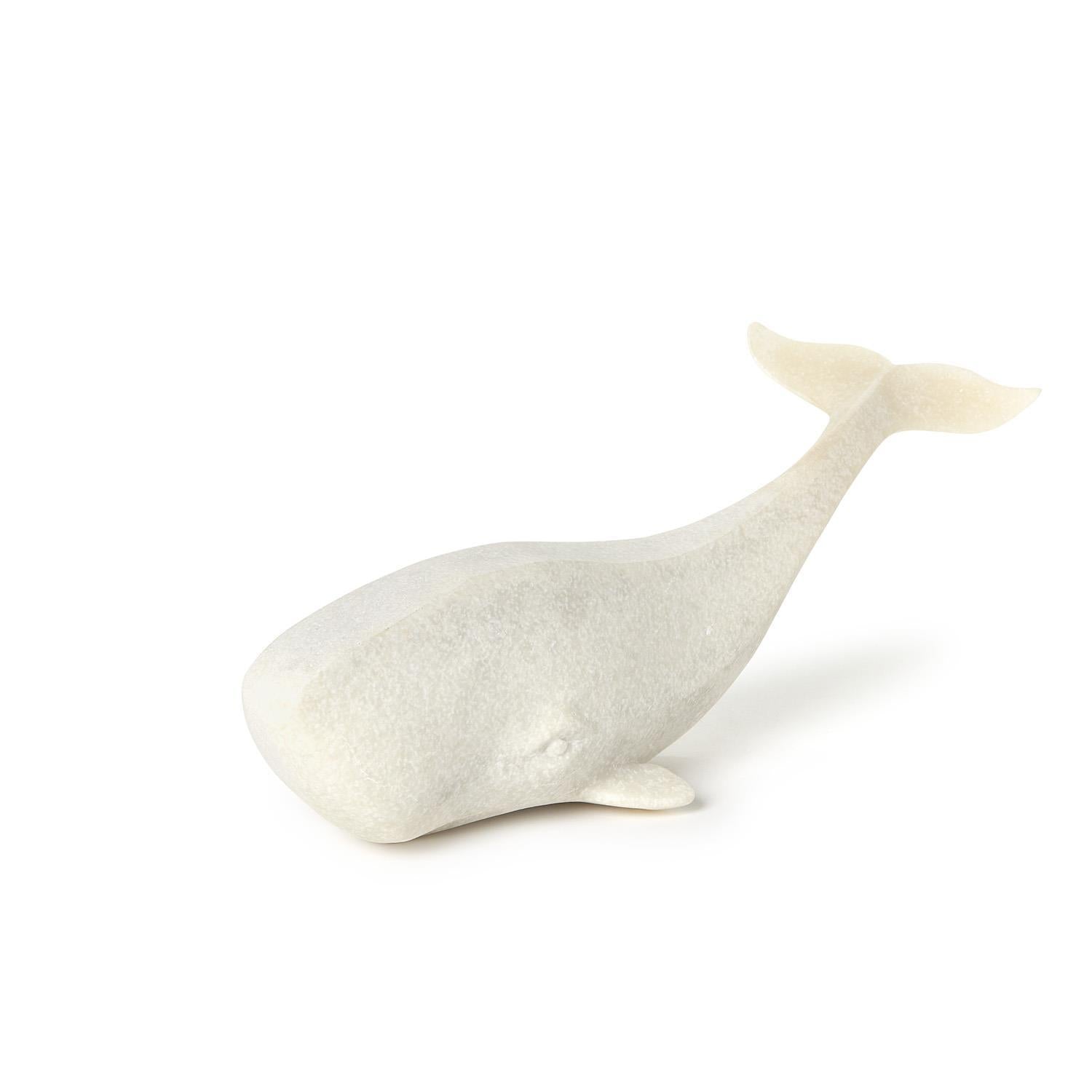 Coastal Whale Sculpture