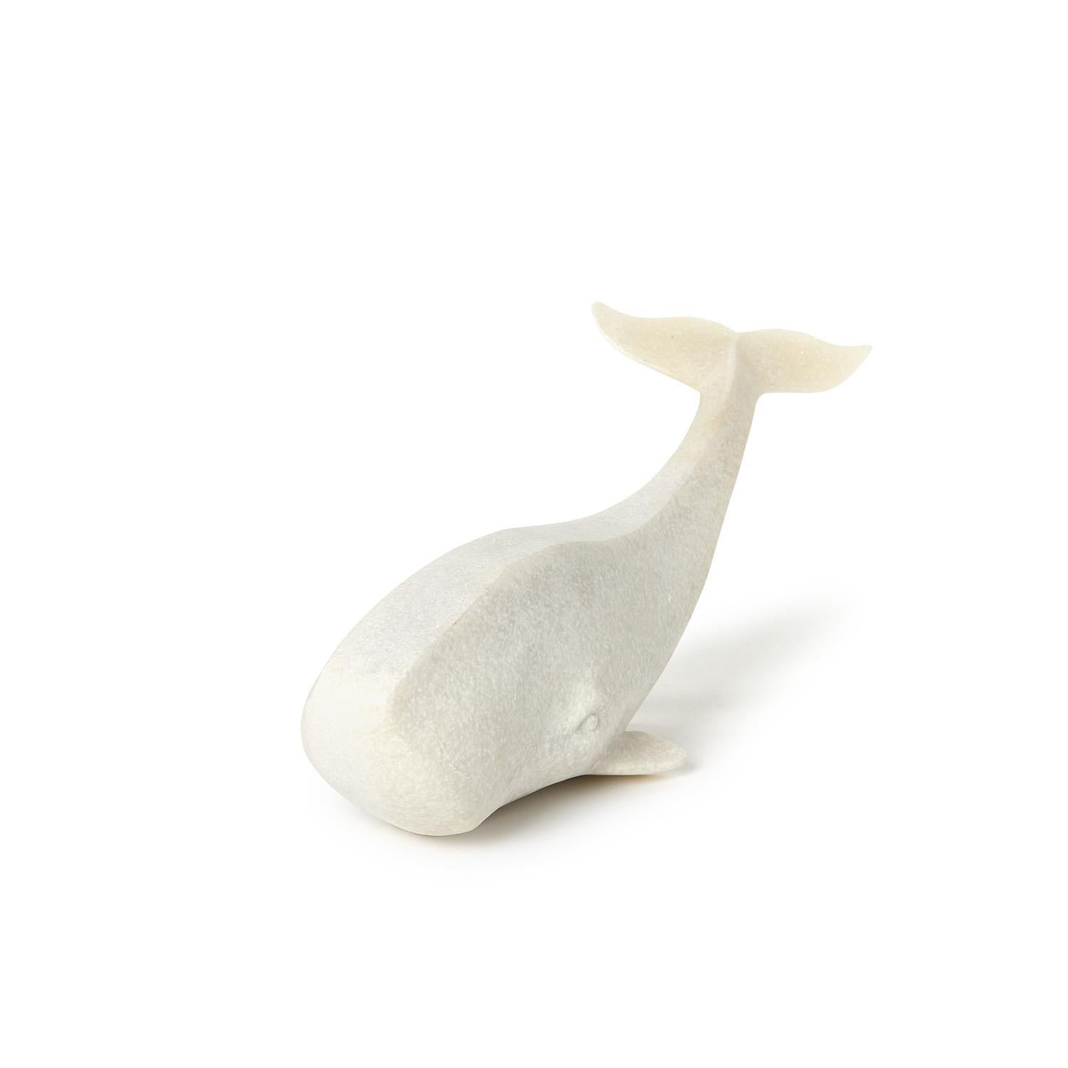 Coastal Whale Sculpture