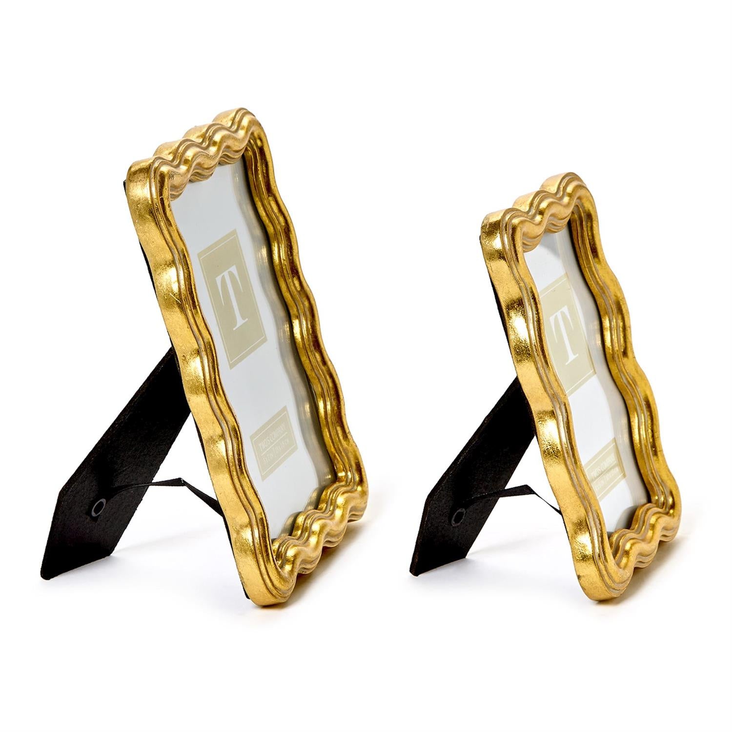 Triple Wave Photo Frame Set of 2