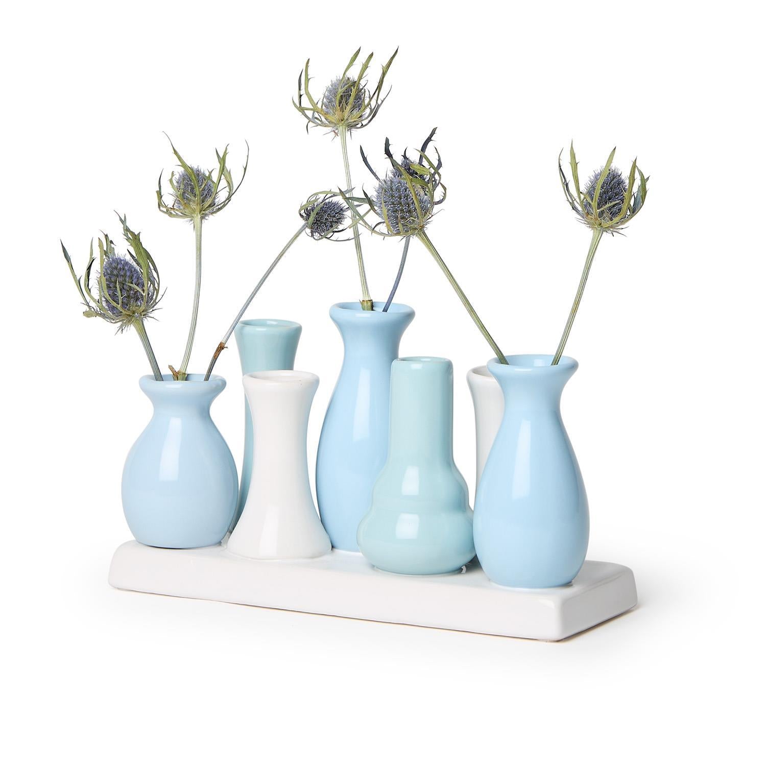 Blue Hues Multi Vase