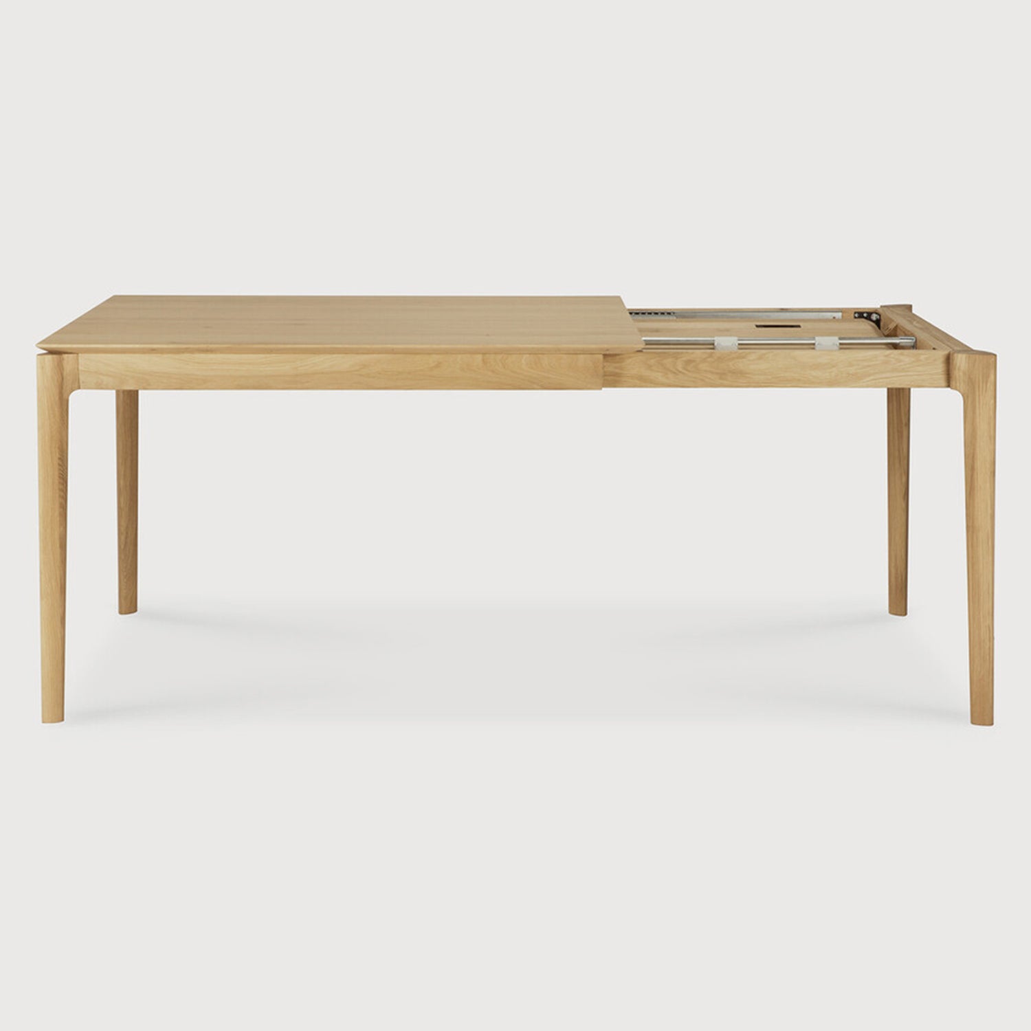 Ethnicraft Bok Oak Extendable Dining Table