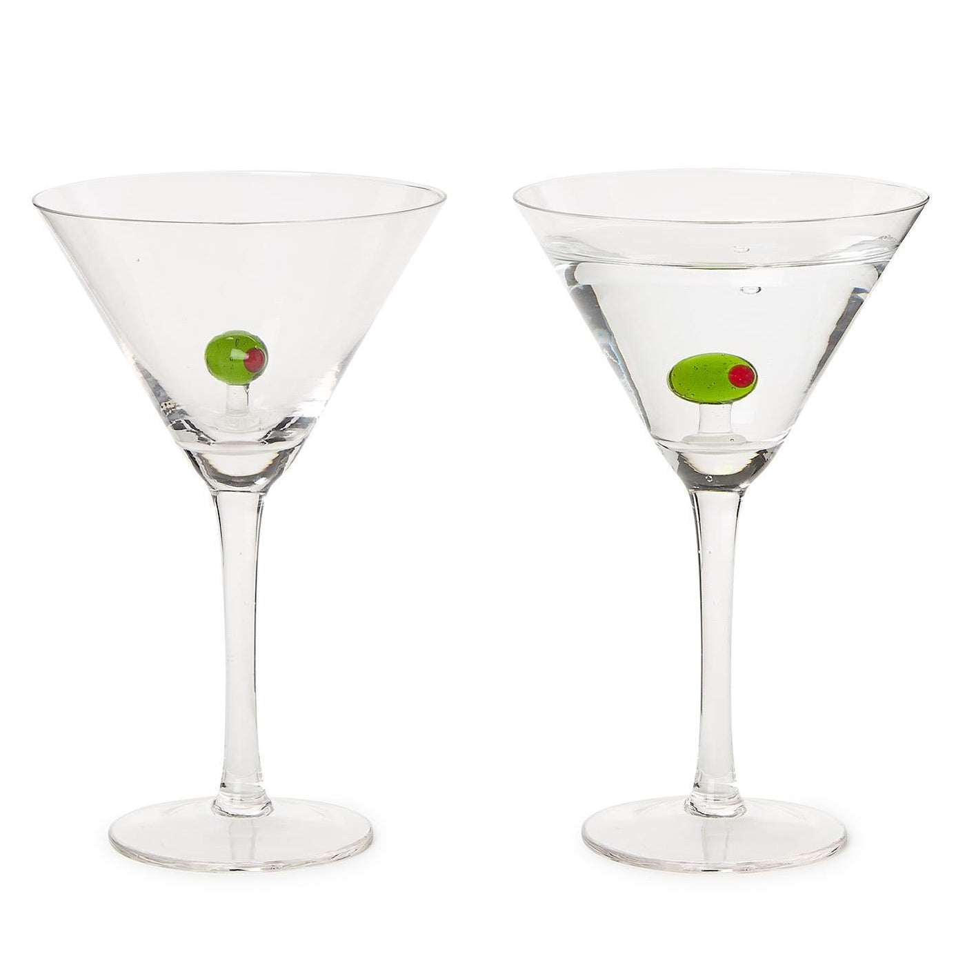 Olive Martini Glass