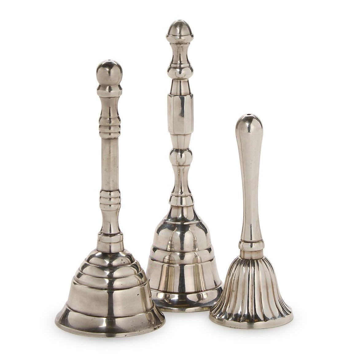 Silver Bells Set of 3