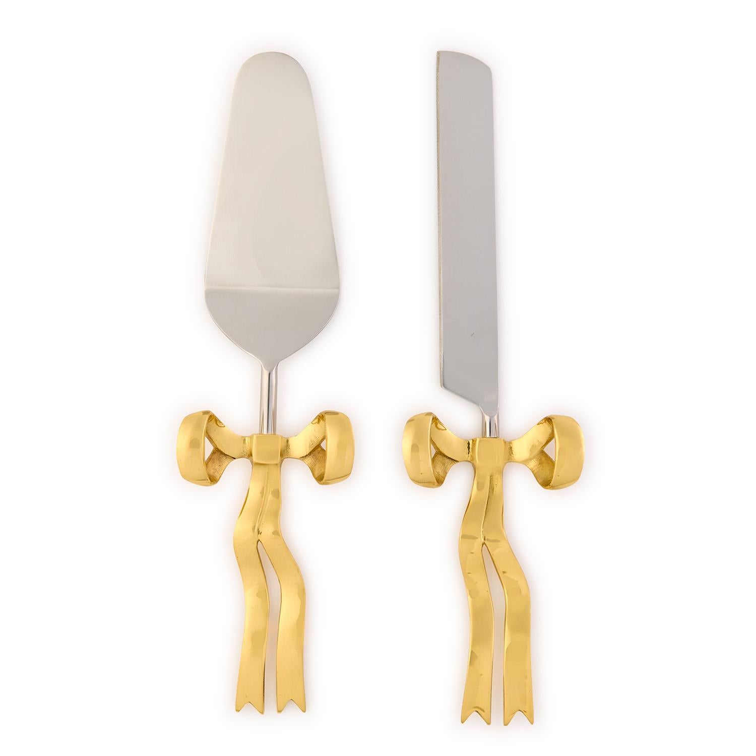 Bow Appetit Cake Server Set of 2