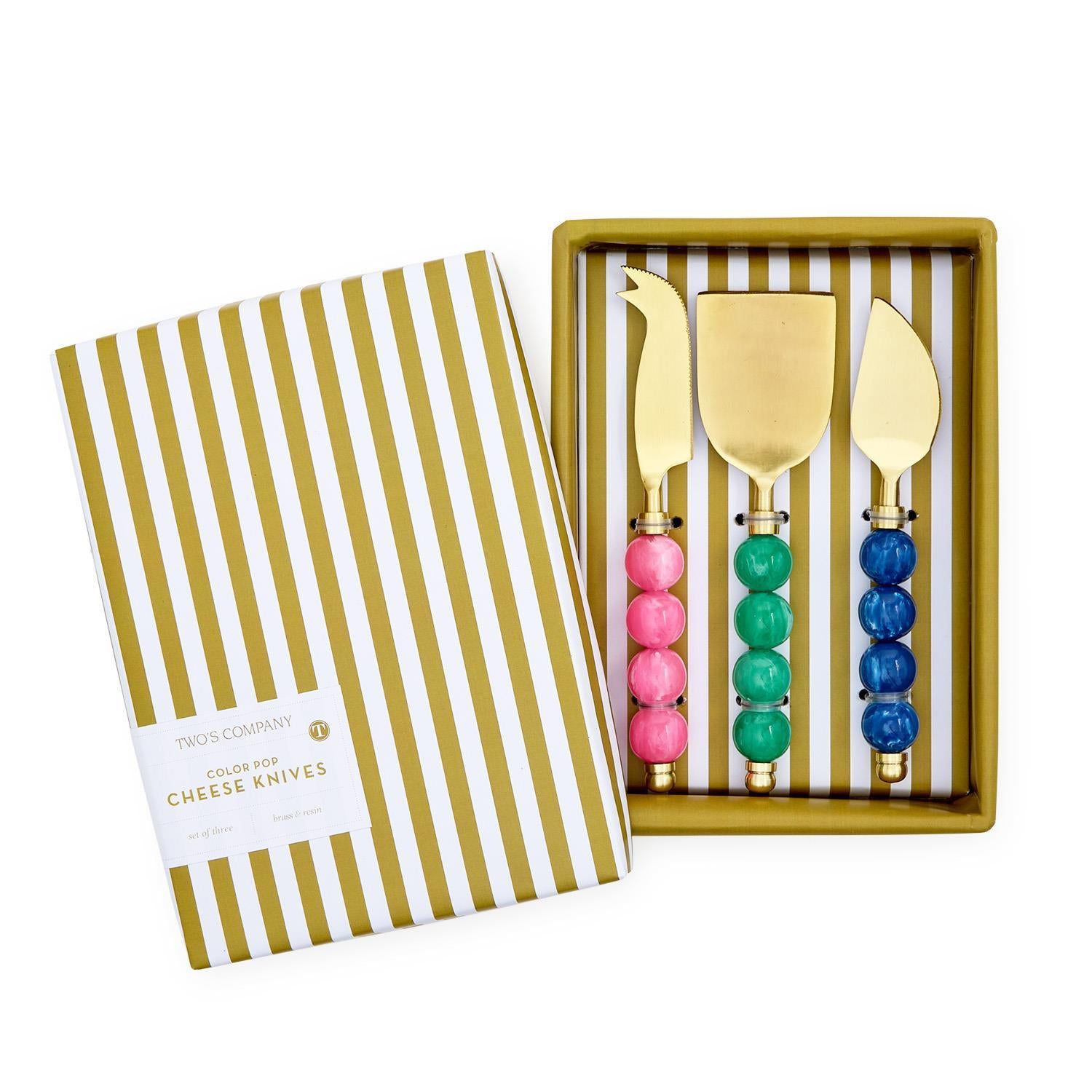 Color Pop Cheese Knife Set of 3
