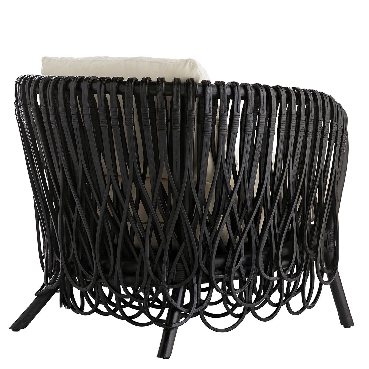 Arteriors Strata Muslin Lounge Chair