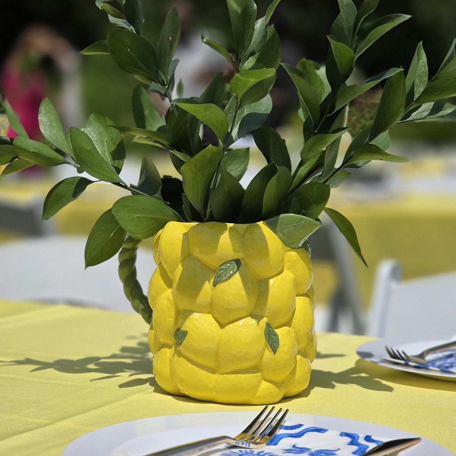 Lemon Pitcher/Vase