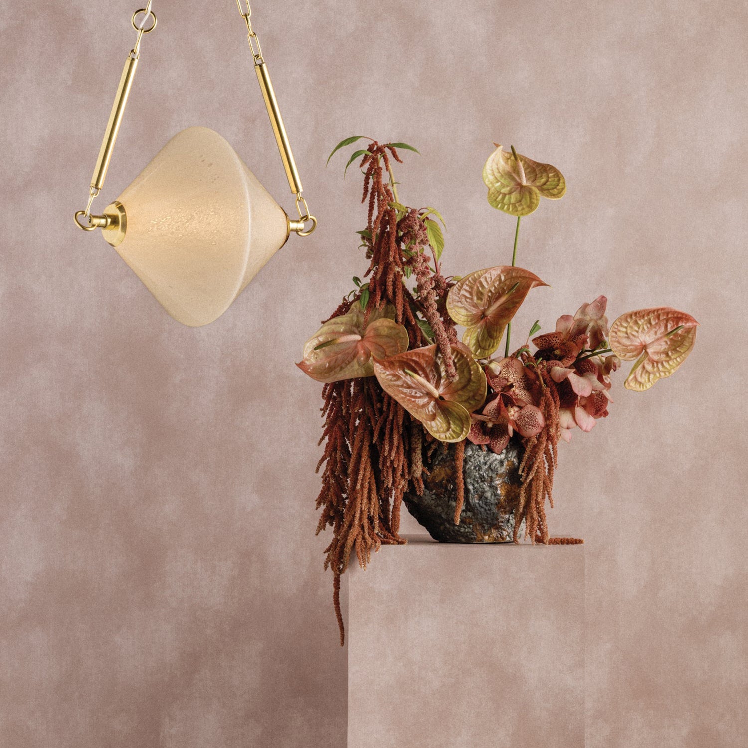 Moniomi x Corbett Lighting Solara Pendant