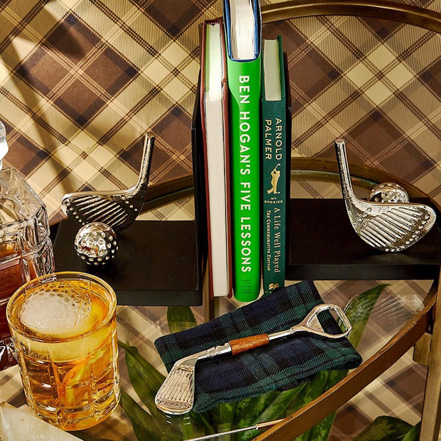 Golf Nickel Bookend