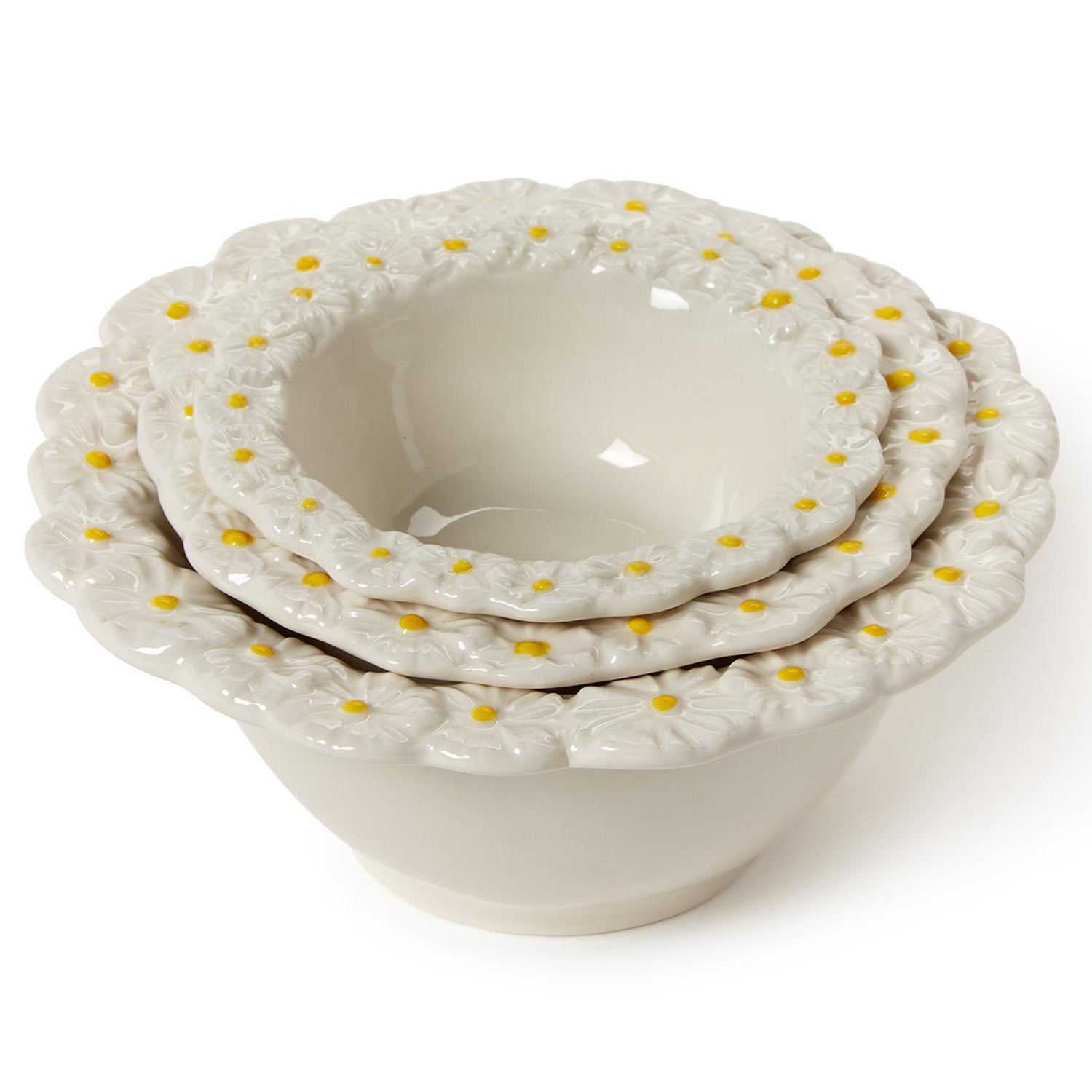 Daisy Bowl Set of 3
