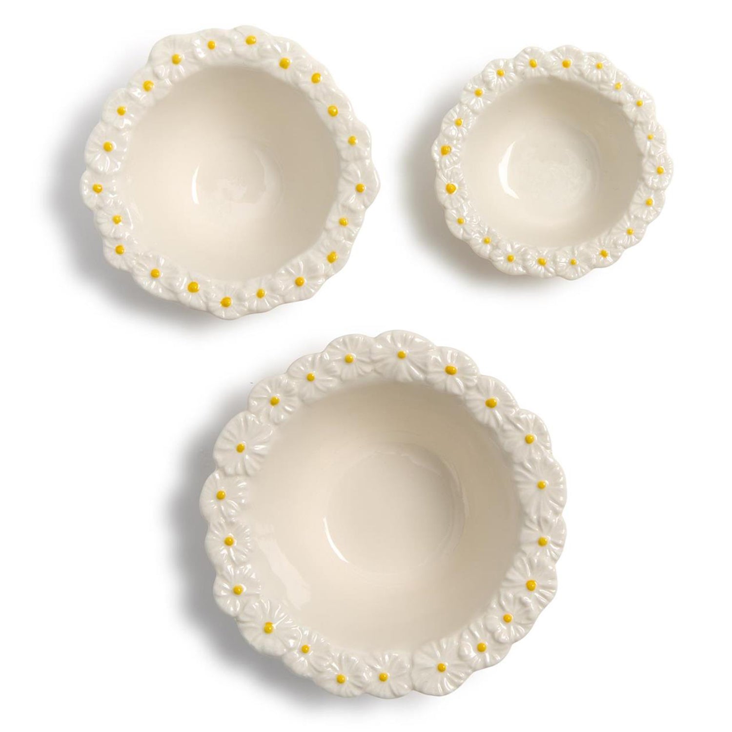 Daisy Bowl Set of 3