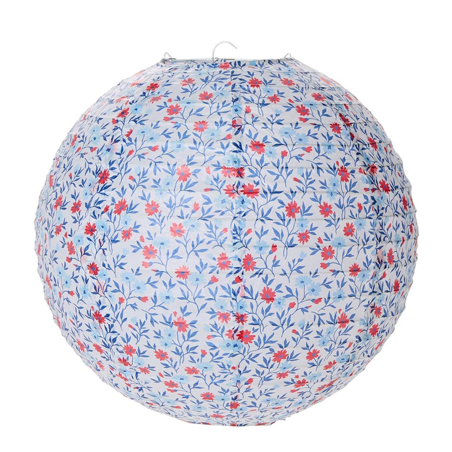 Red, White and Bloom Paper Lanterns in Gift Pack Set