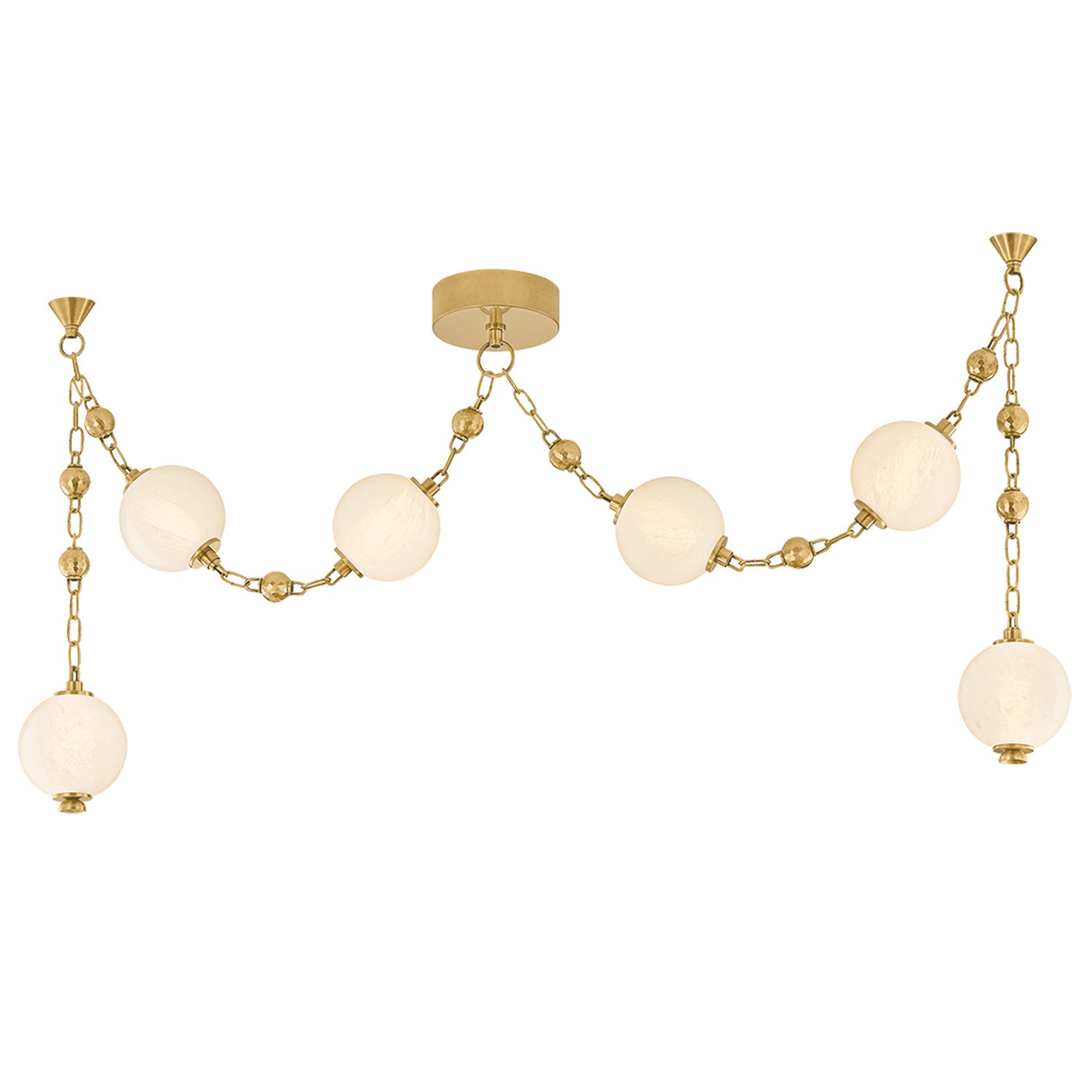 Moniomi x Corbett Lighting Corda Linear Chandelier