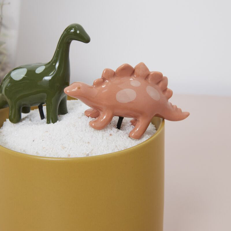 Dinosaur Friends Plant Stick Set of 2