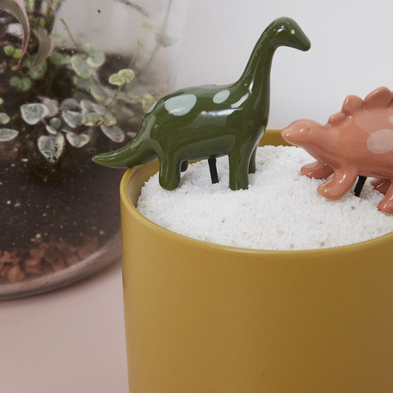 Dinosaur Friends Plant Stick Set of 2