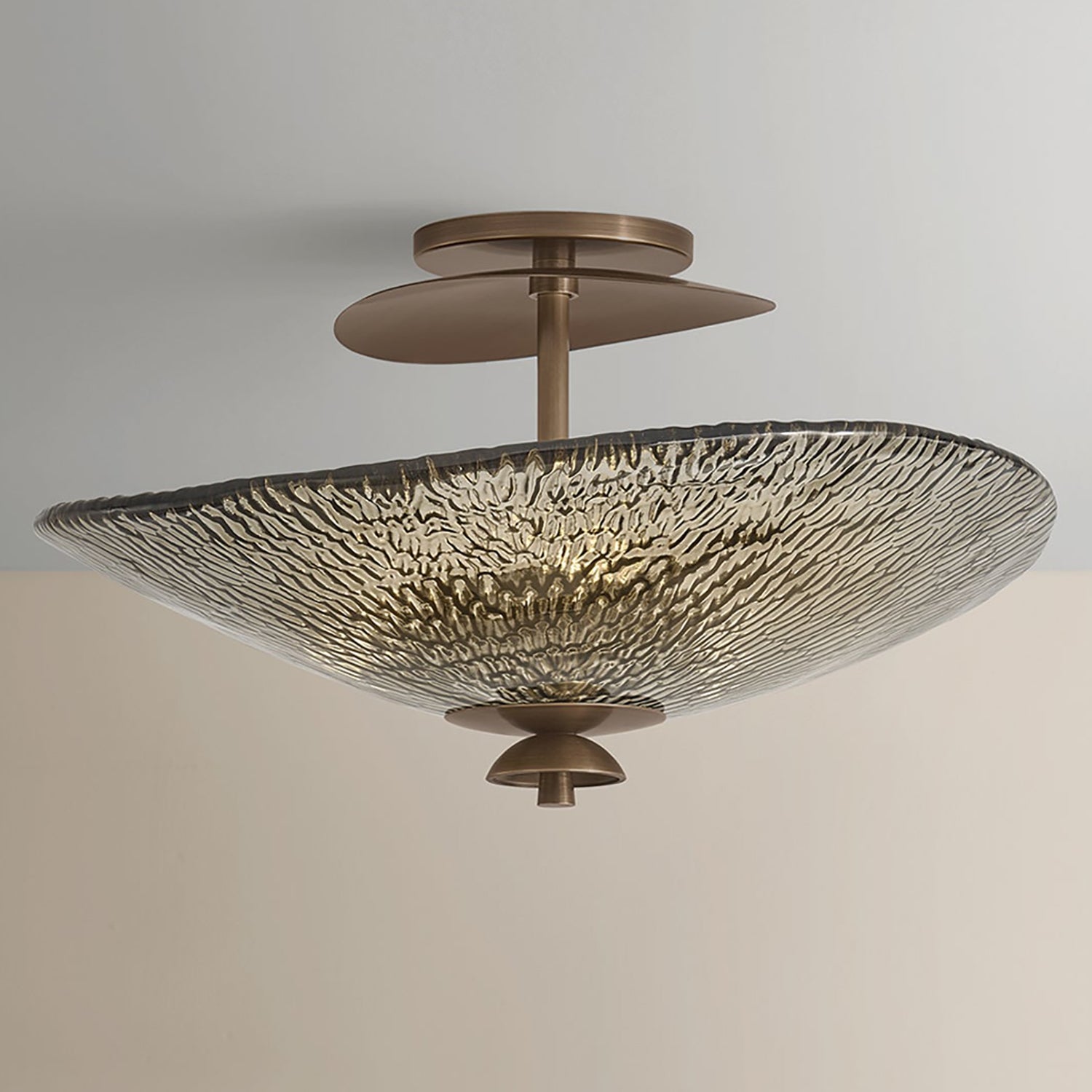 Moniomi x Corbett Lighting Alba Semi Flush Mount