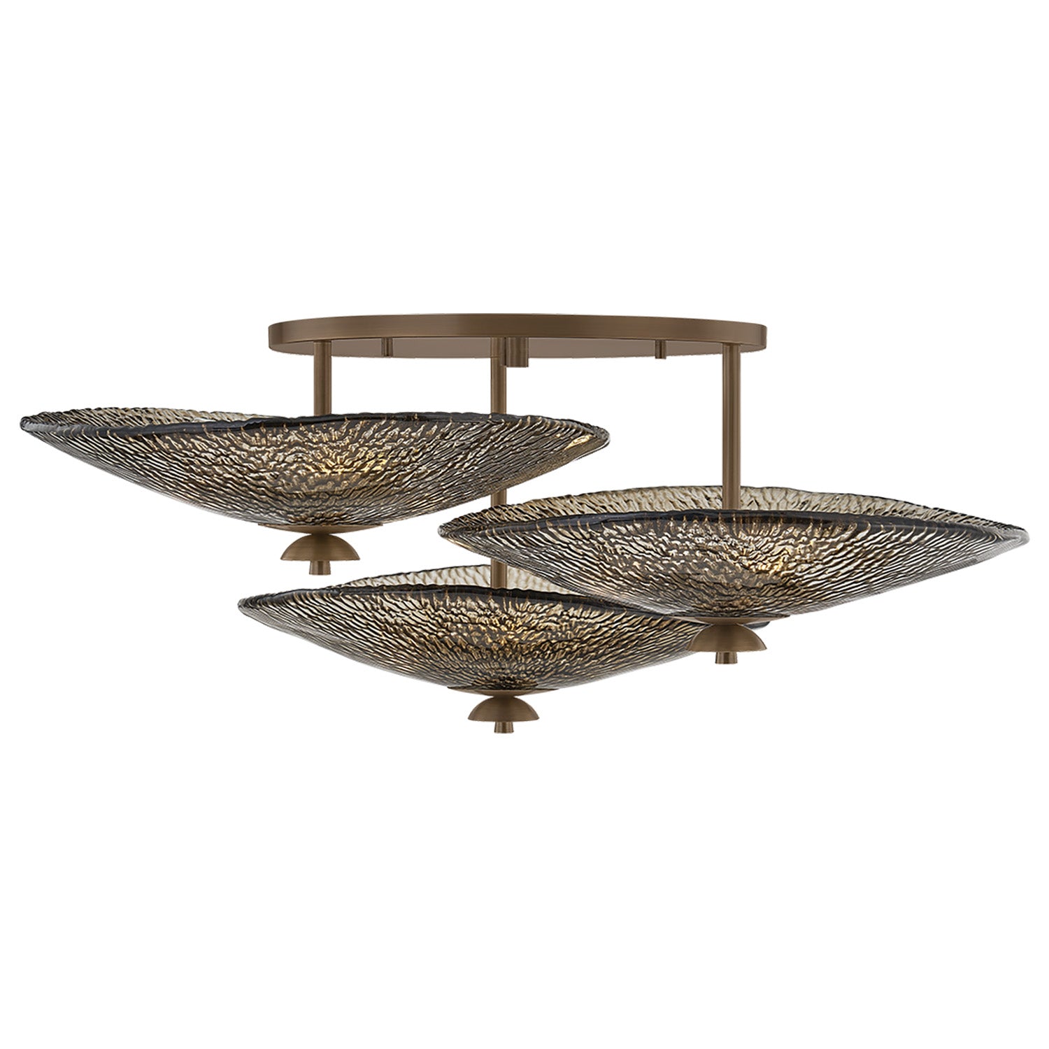 Moniomi x Corbett Lighting Alba Semi Flush Mount