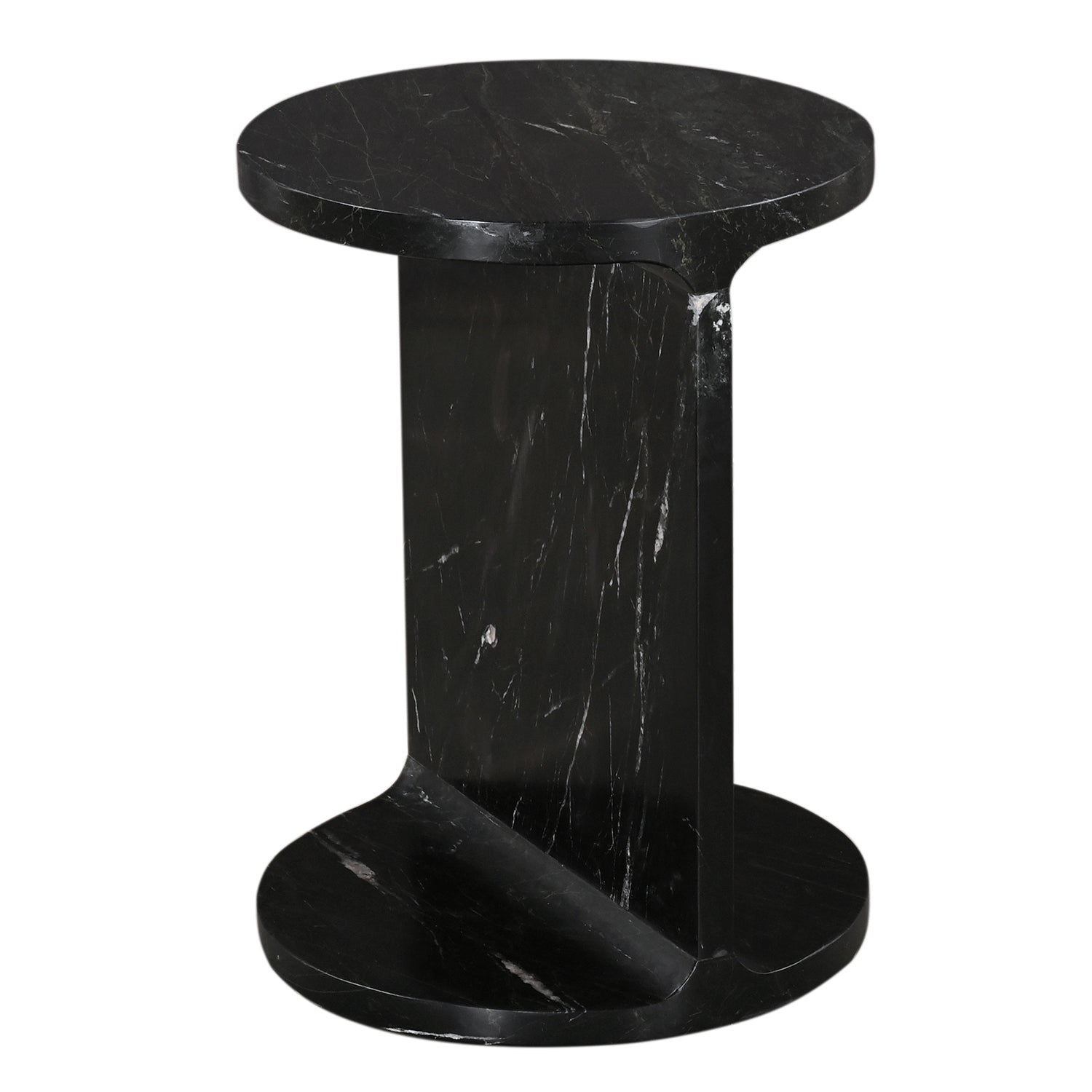 Bassett Mirror Emmett Black Accent Table