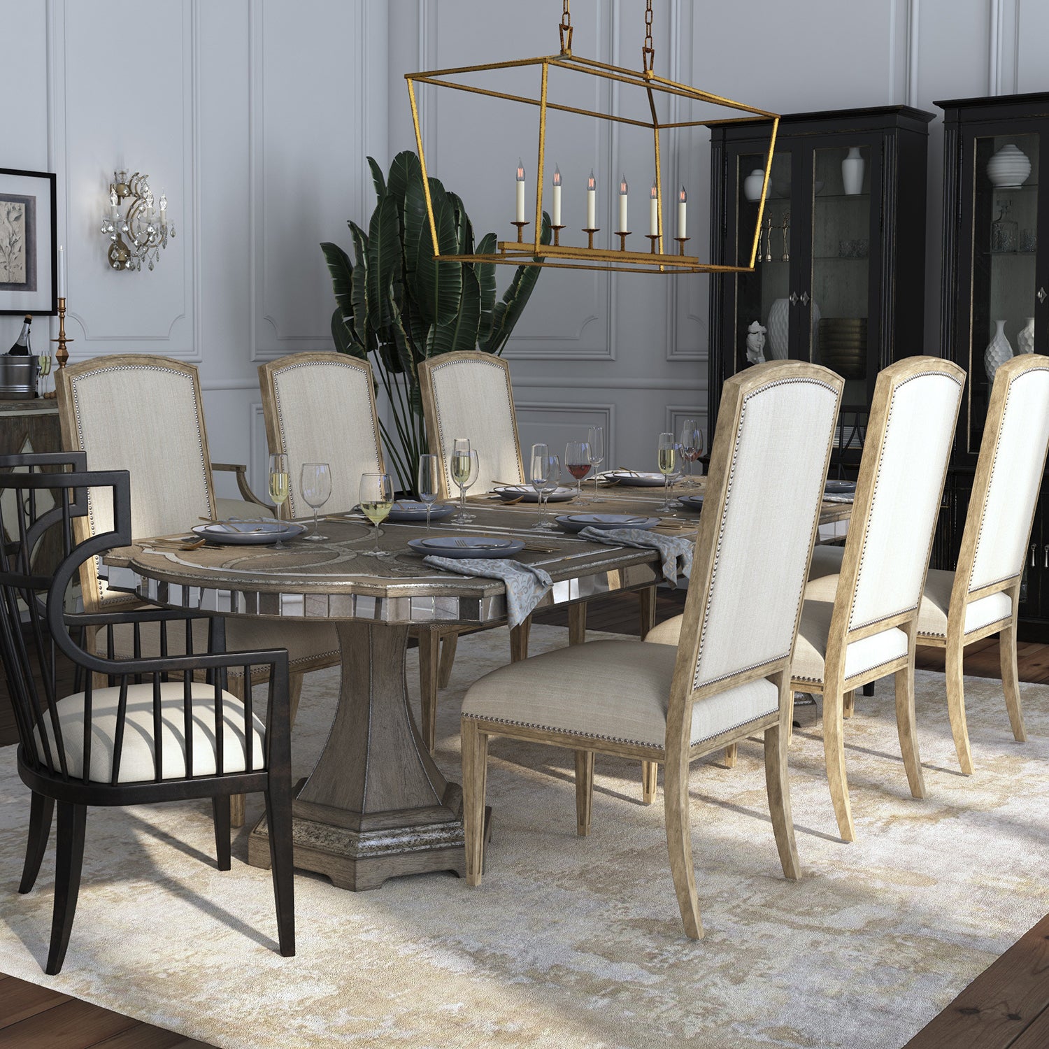 Hooker Furniture Sanctuary Rectangle Dining Table