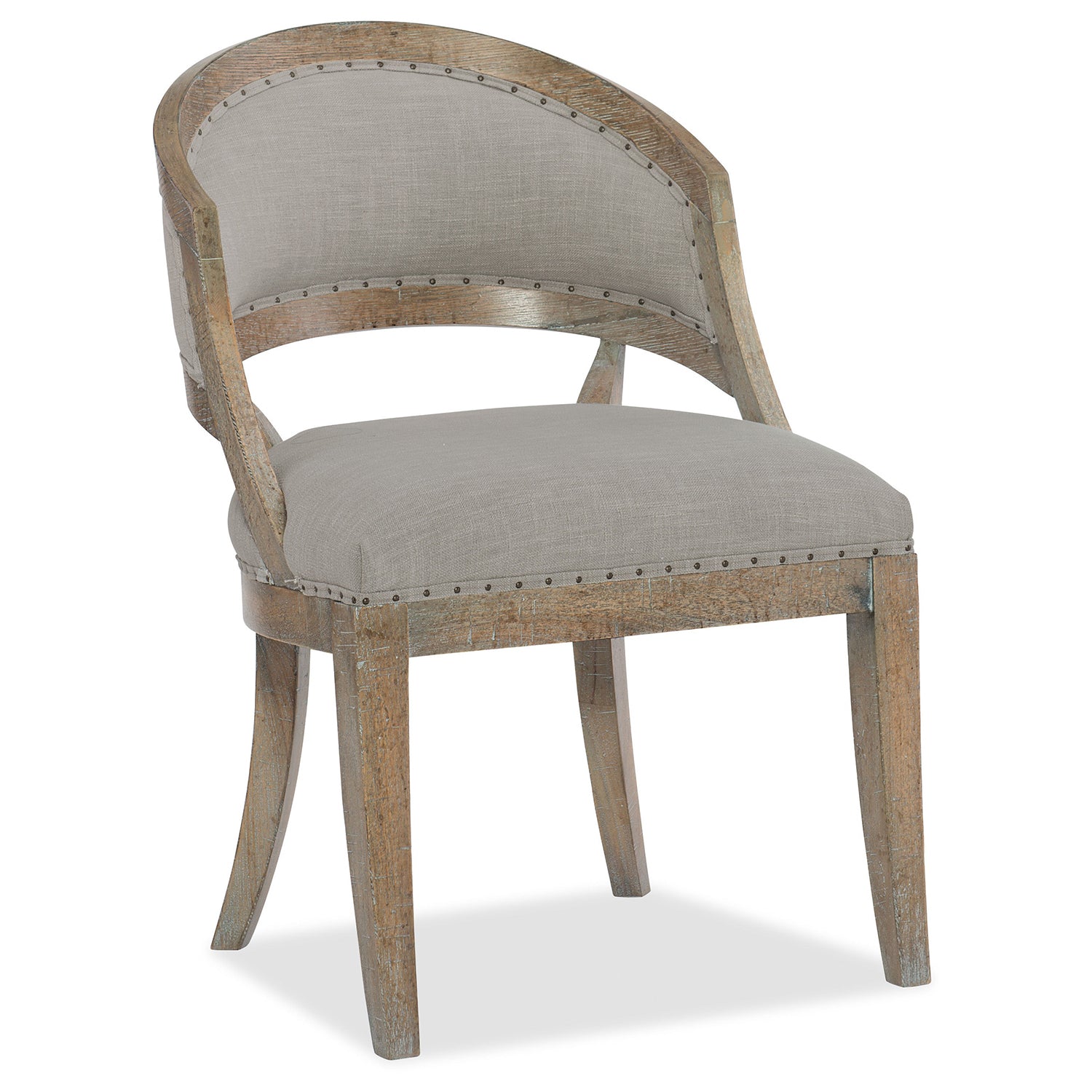 Hooker Furniture Boheme Garnier Barrel Back Dining Chair Set of 2