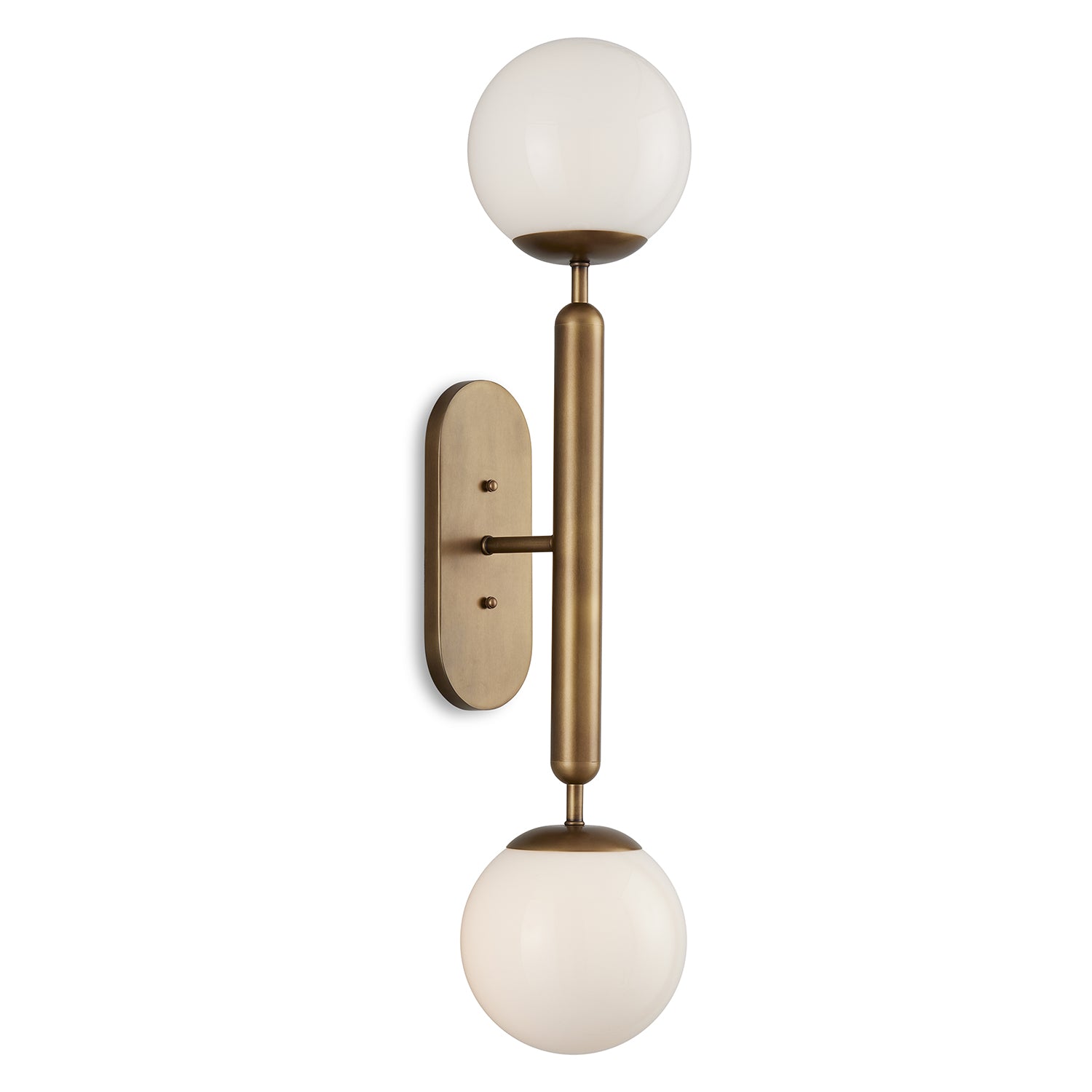 Currey & Co Barbican Double Light Wall Sconce