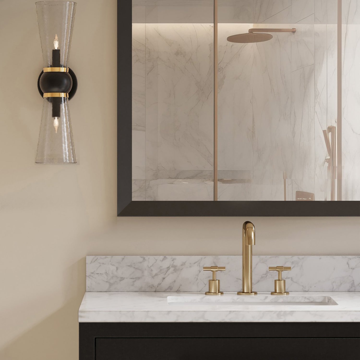 Currey & Co Byford Bath Wall Sconce