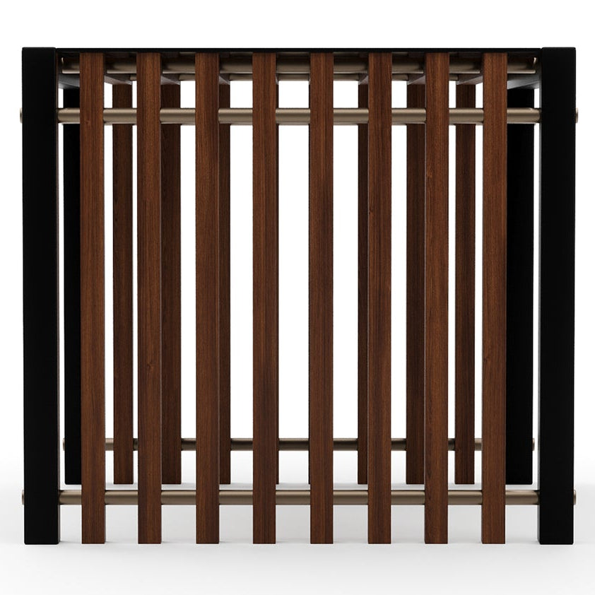 Caracole Pinstripe Dark End Table