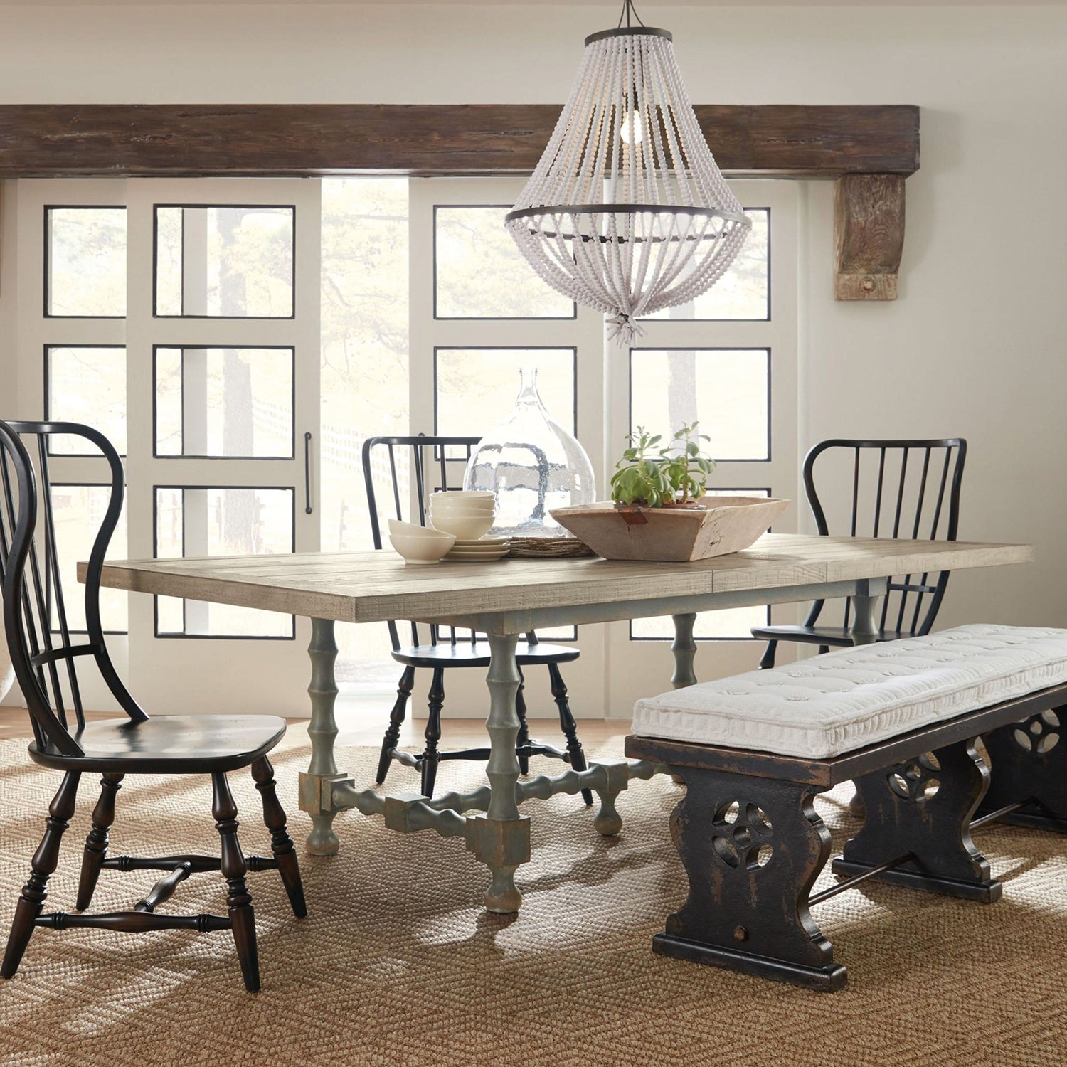 Hooker Furniture Ciao Bella 84in Trestle Table