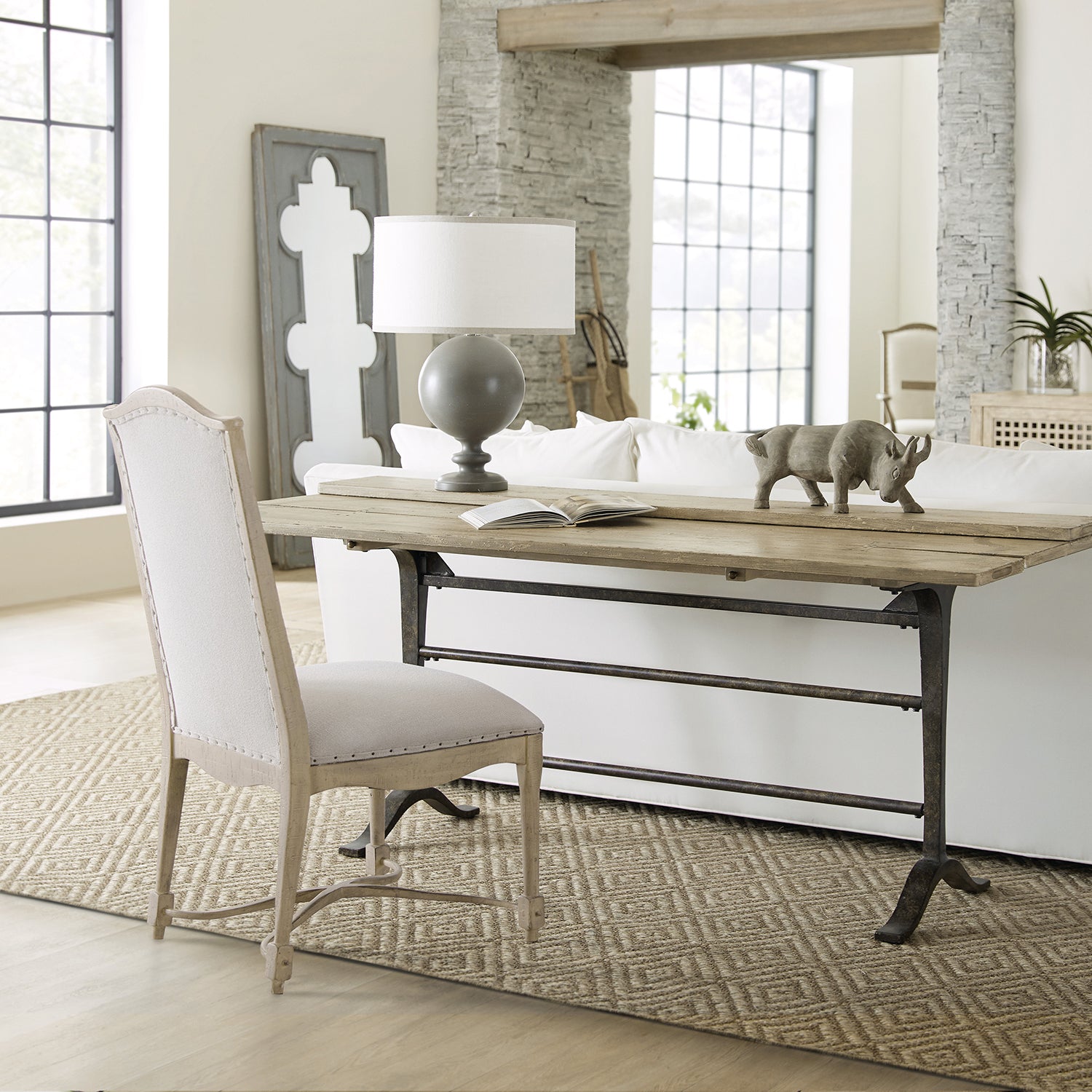 Hooker Furniture Ciao Bella Upholstered Back Side Chair Set of 2