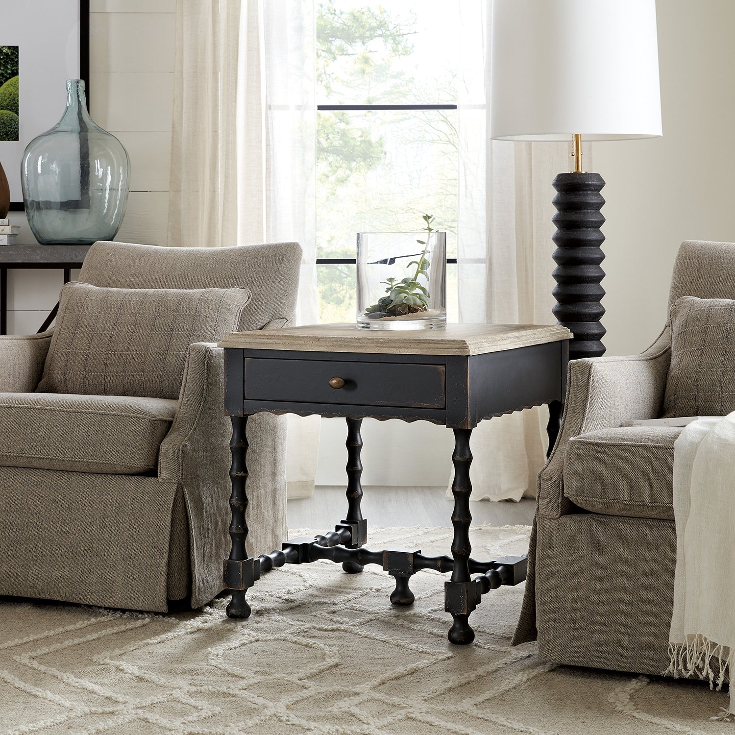 Hooker Furniture Ciao Bella Rectangular End Table