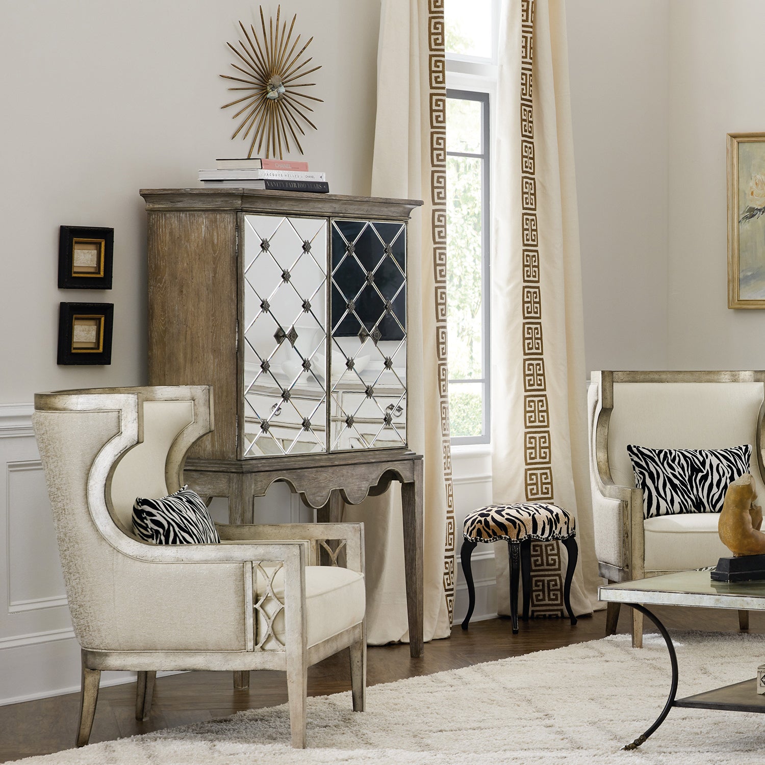 Hooker Furniture Sanctuary Debutant Wing Chair