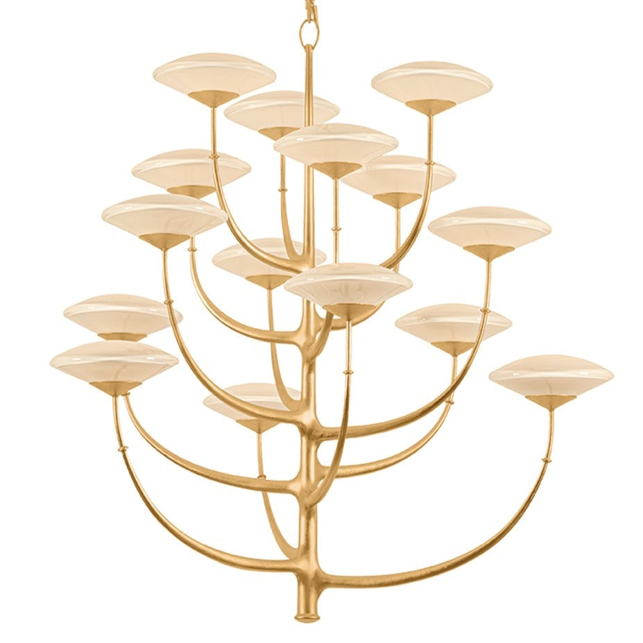 Noz Nozawa x Corbett Lighting Pluro Large Chandelier