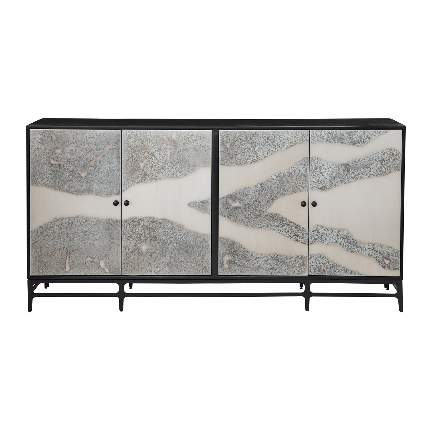Bassett Mirror Caspar Iron Sideboard