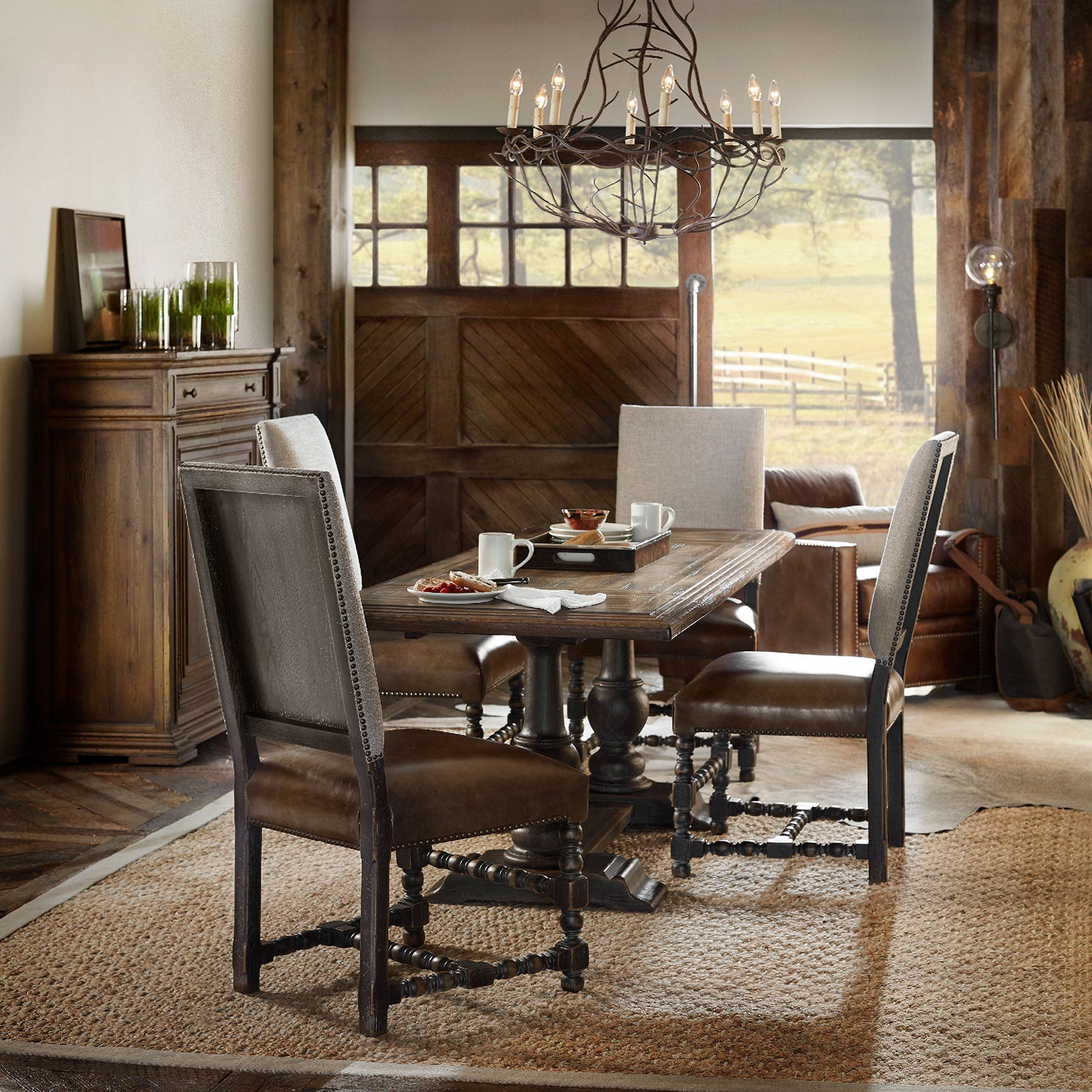 Hooker Furniture Balcones 60in Friendship Table