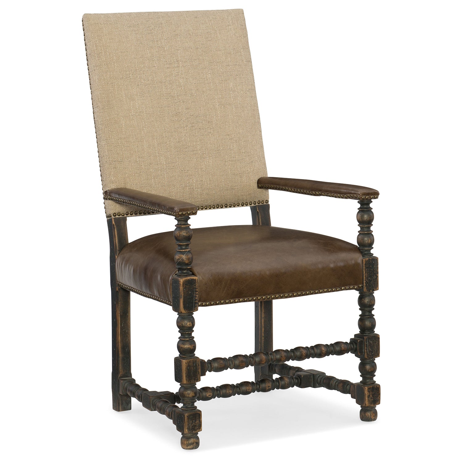 Hooker Furniture Hill Country Comfort Upholstered Arm Chair Set of 2