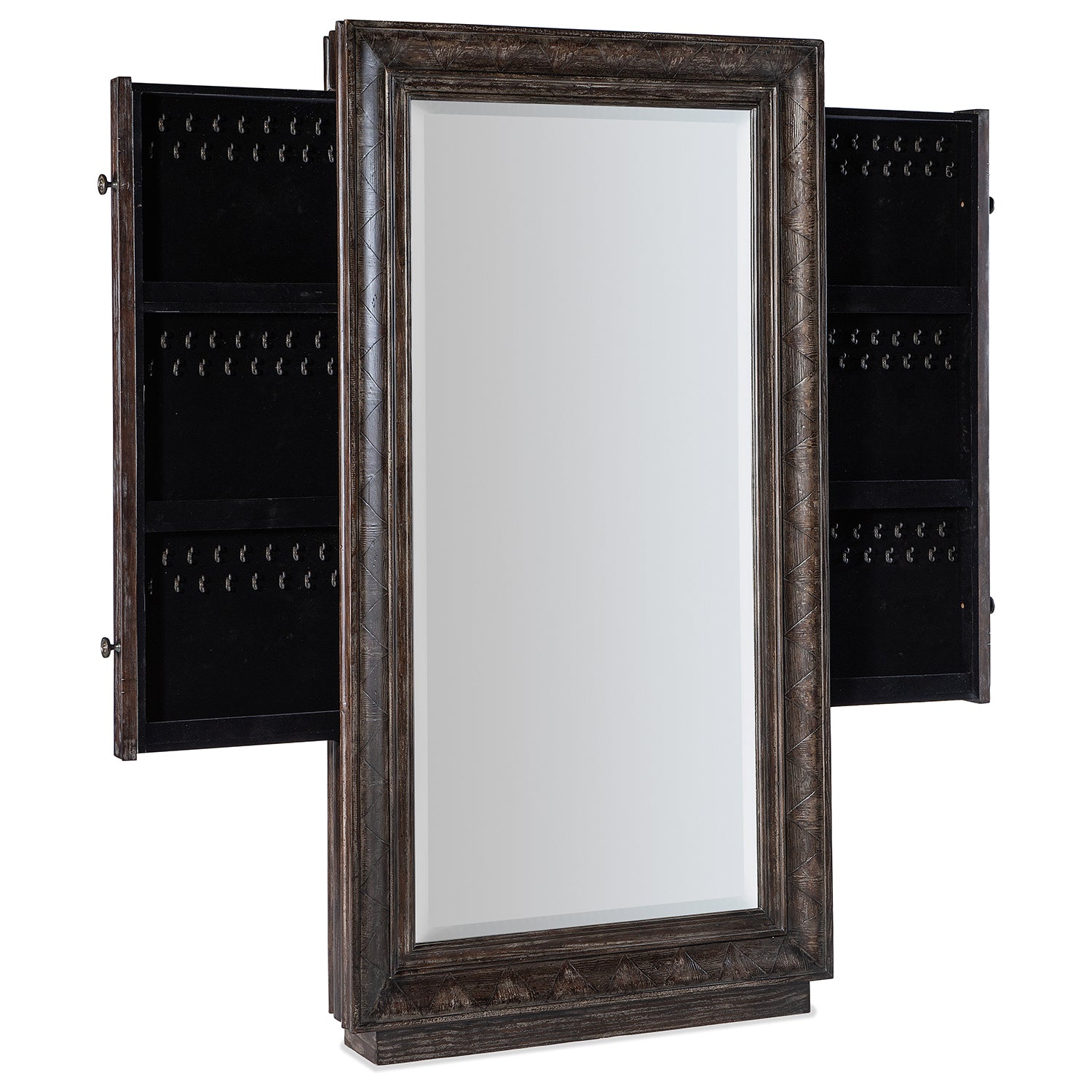 Hooker Furniture Traditions Hidden Jewelry Storage Floor Mirror - Final Sale
