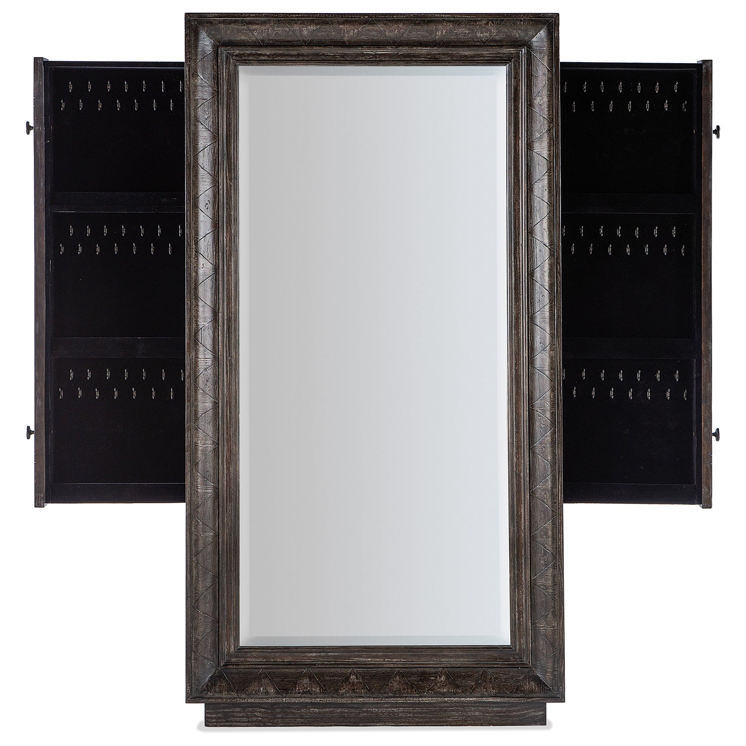 Hooker Furniture Traditions Hidden Jewelry Storage Floor Mirror - Final Sale