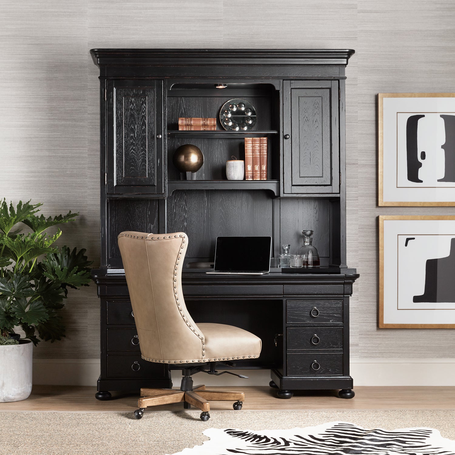 Hooker Furniture Bristowe Computer Credenza