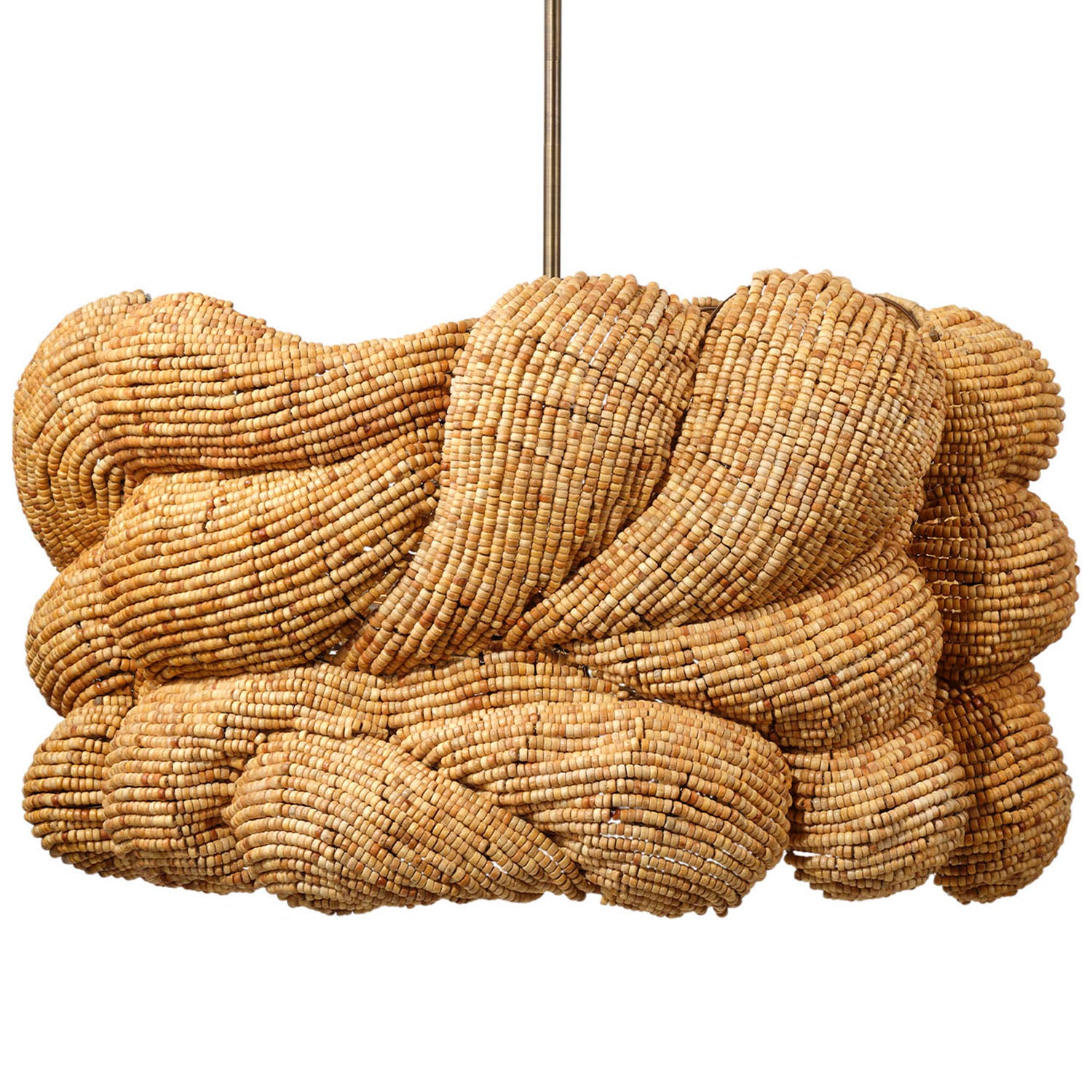 Jamie Young Anguilla Natural Large Chandelier