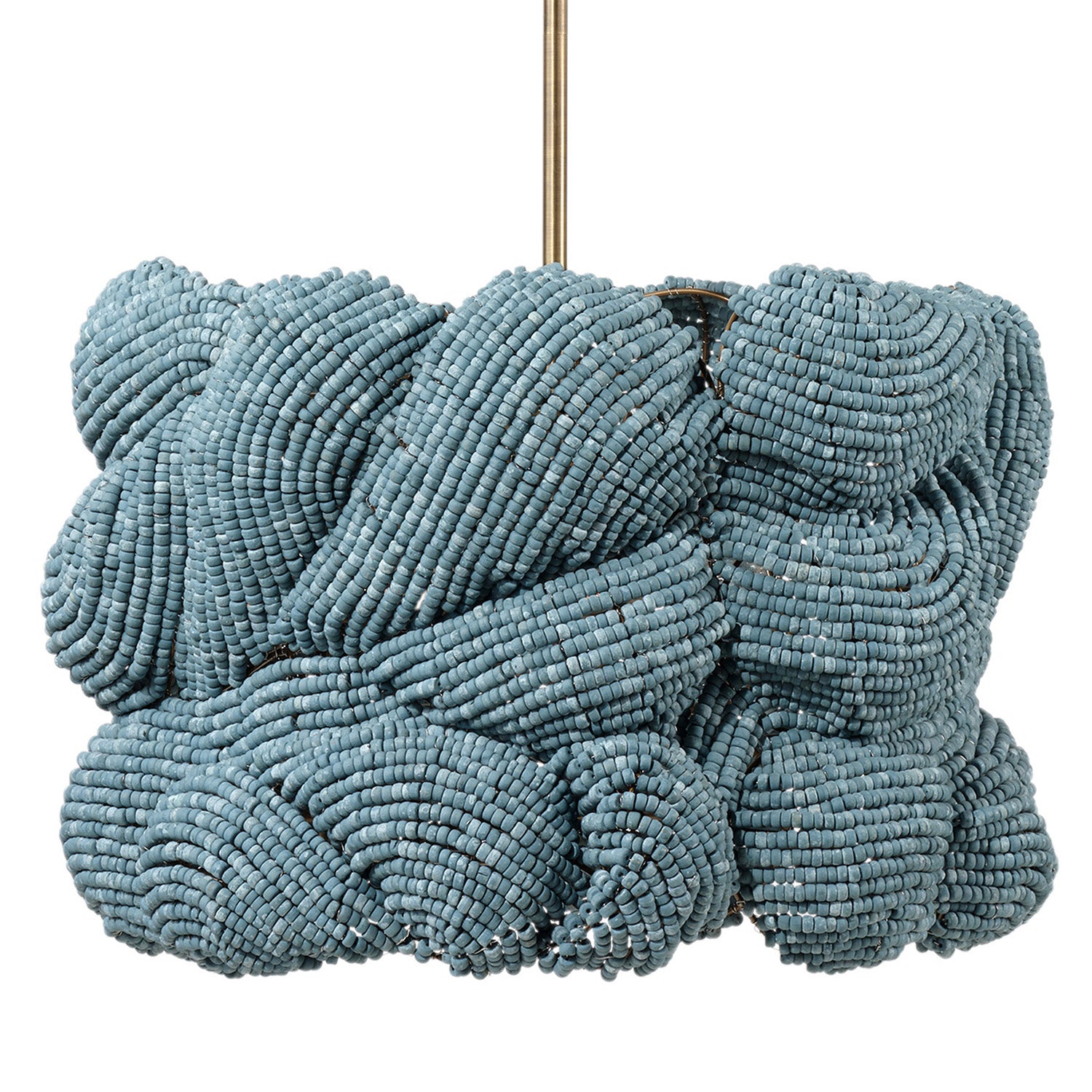 Jamie Young Anguilla Blue Small Chandelier