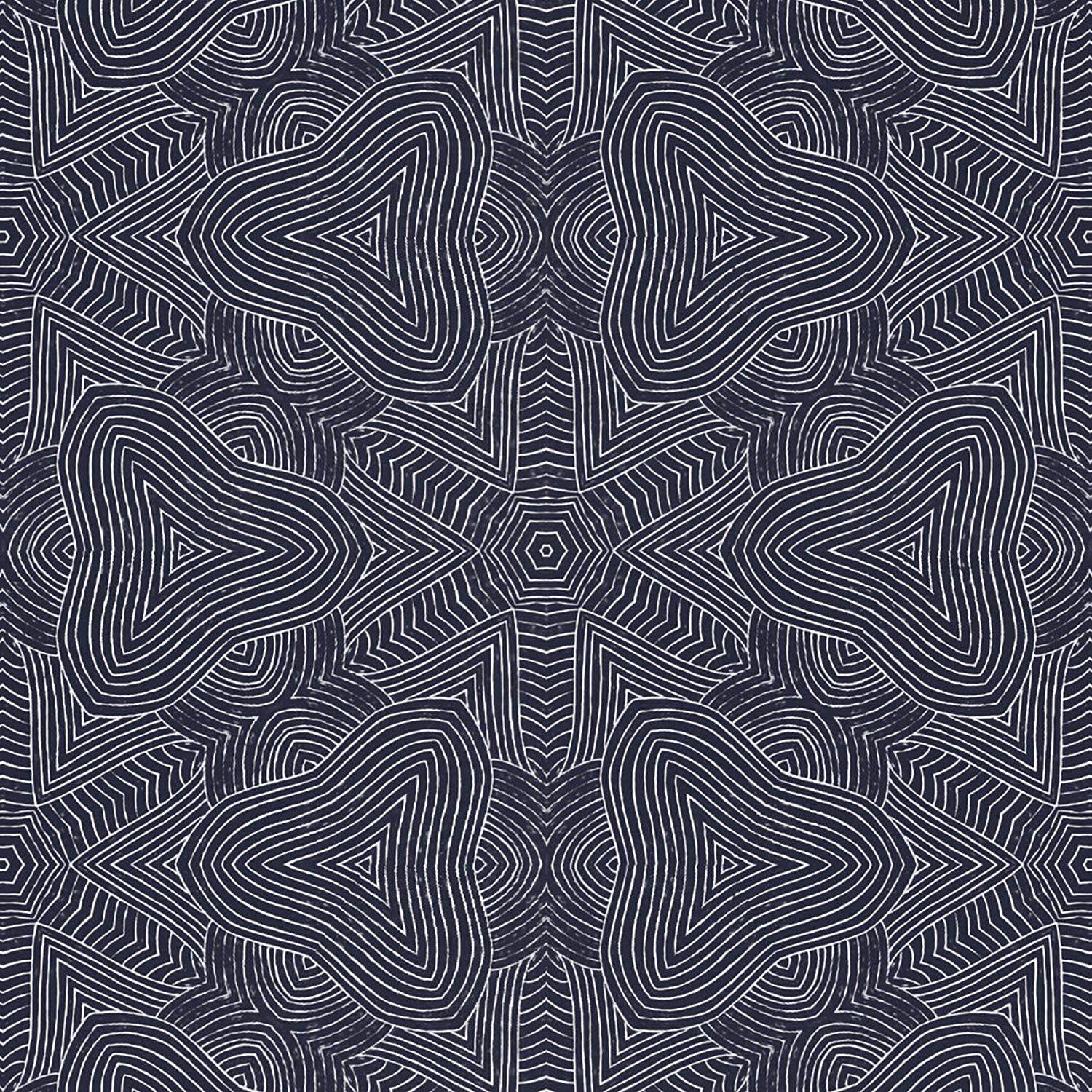 Mitchell Black Arbor Star Large Wallpaper