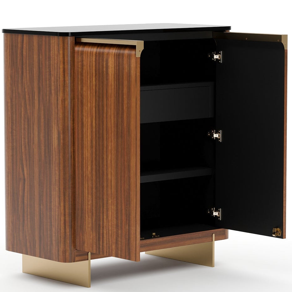 Caracole Altura Glass Top Hall Chest