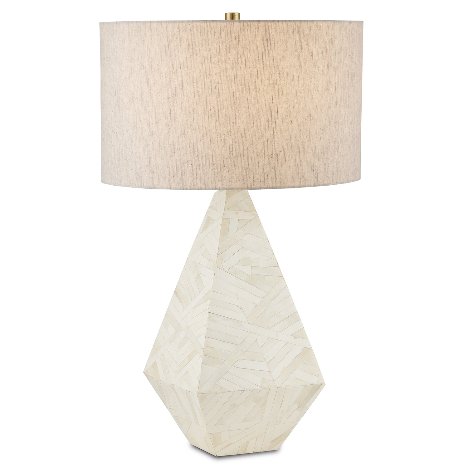 Currey & Co Elysium White Table Lamp - Final Sale