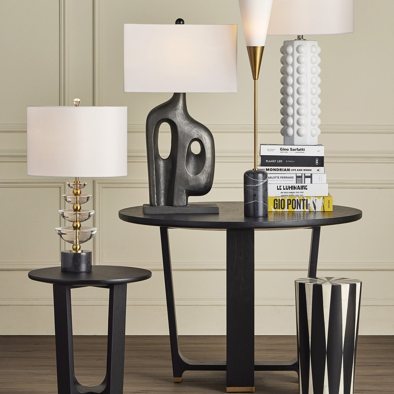 Currey & Co Waterfall Table Lamp