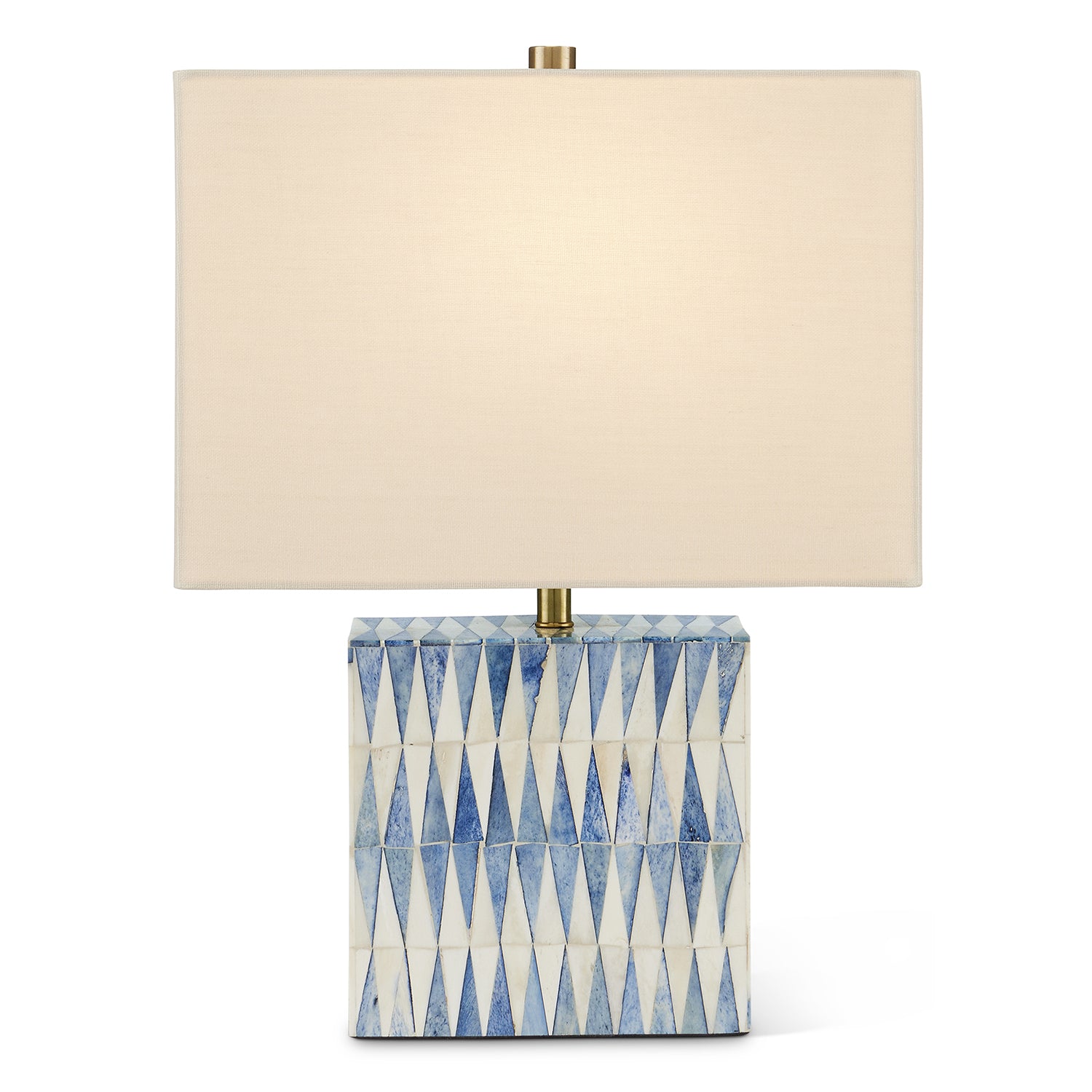 Currey & Co Nadene Blue/White Table Lamp