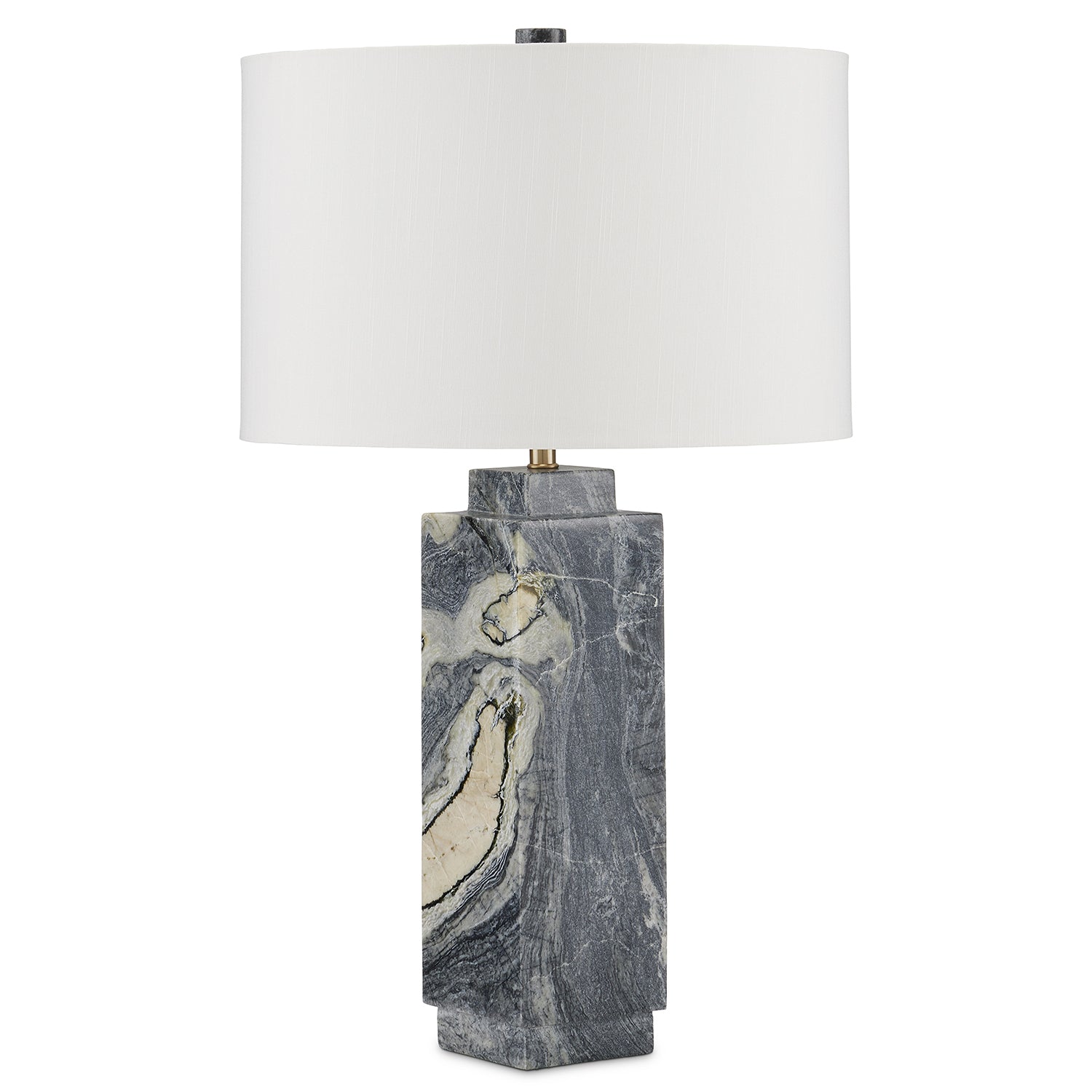 Currey & Co Ashlar Marble Table Lamp