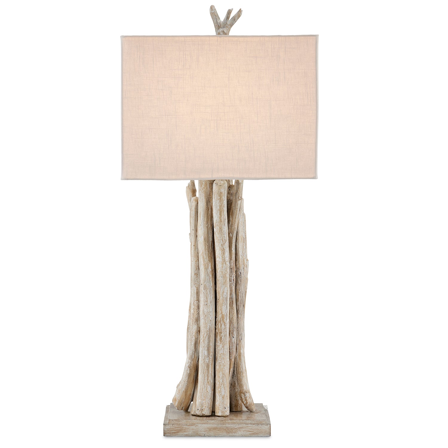 Currey & Co Driftwood Table Lamp