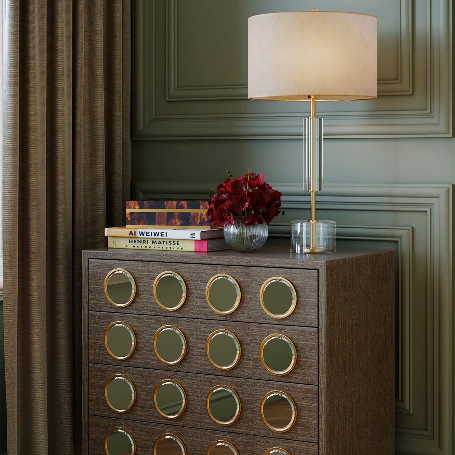 Currey & Co Deville Table Lamp