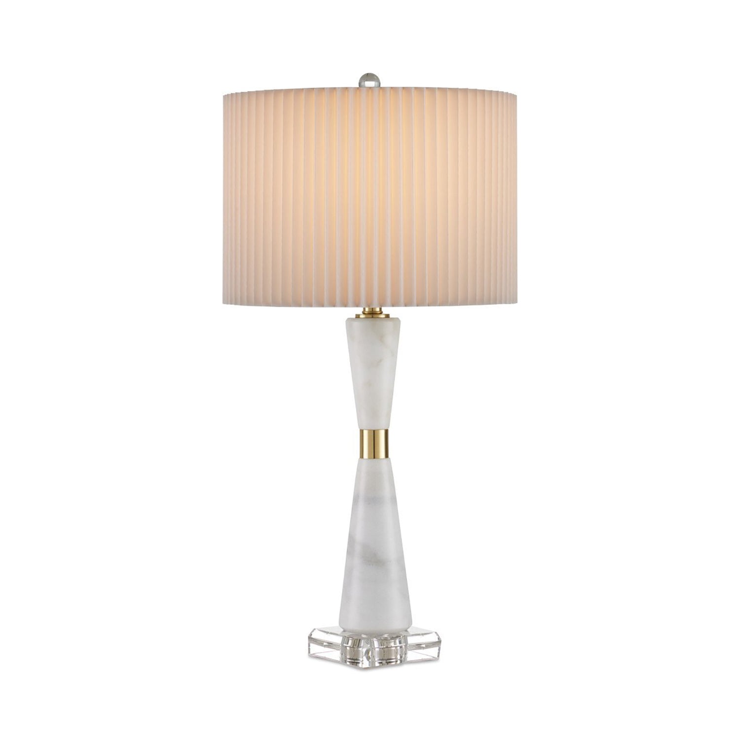 Currey & Co Edelmar Crystal Table Lamp